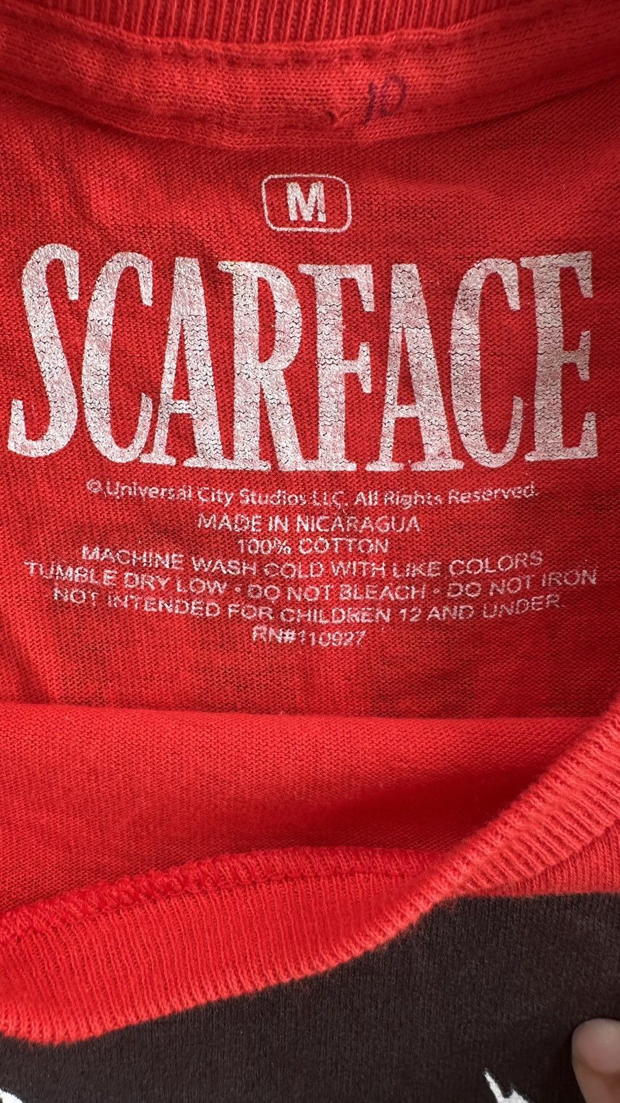 Other SCARFACE TONY MONTAGE VINTAGE MOVIE TEE Size US M / EU 48-50 / 2 - 3 Thumbnail