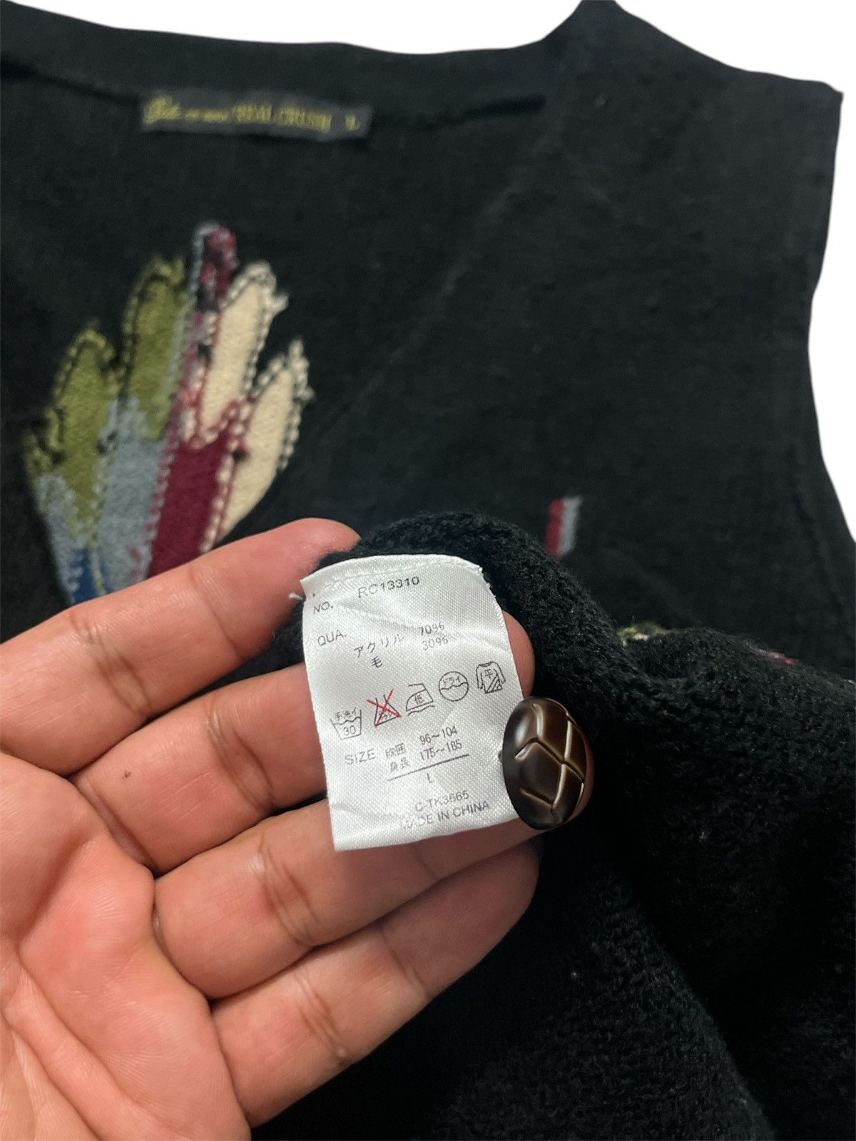 Native VINTAGE NATIVE NAVAJO VEST by REAL CRUSH Size US L / EU 52-54 / 3 - 6 Thumbnail