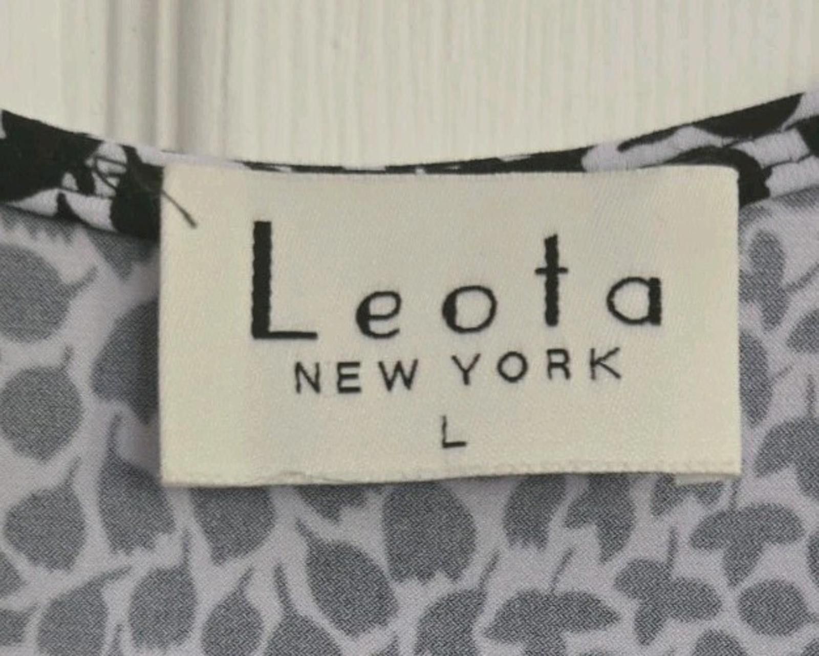 Warren Lotas Leota New York Leaf Print Faux Wrap Dress Womens Size Large Size L / US 10 / IT 46 - 6 Thumbnail