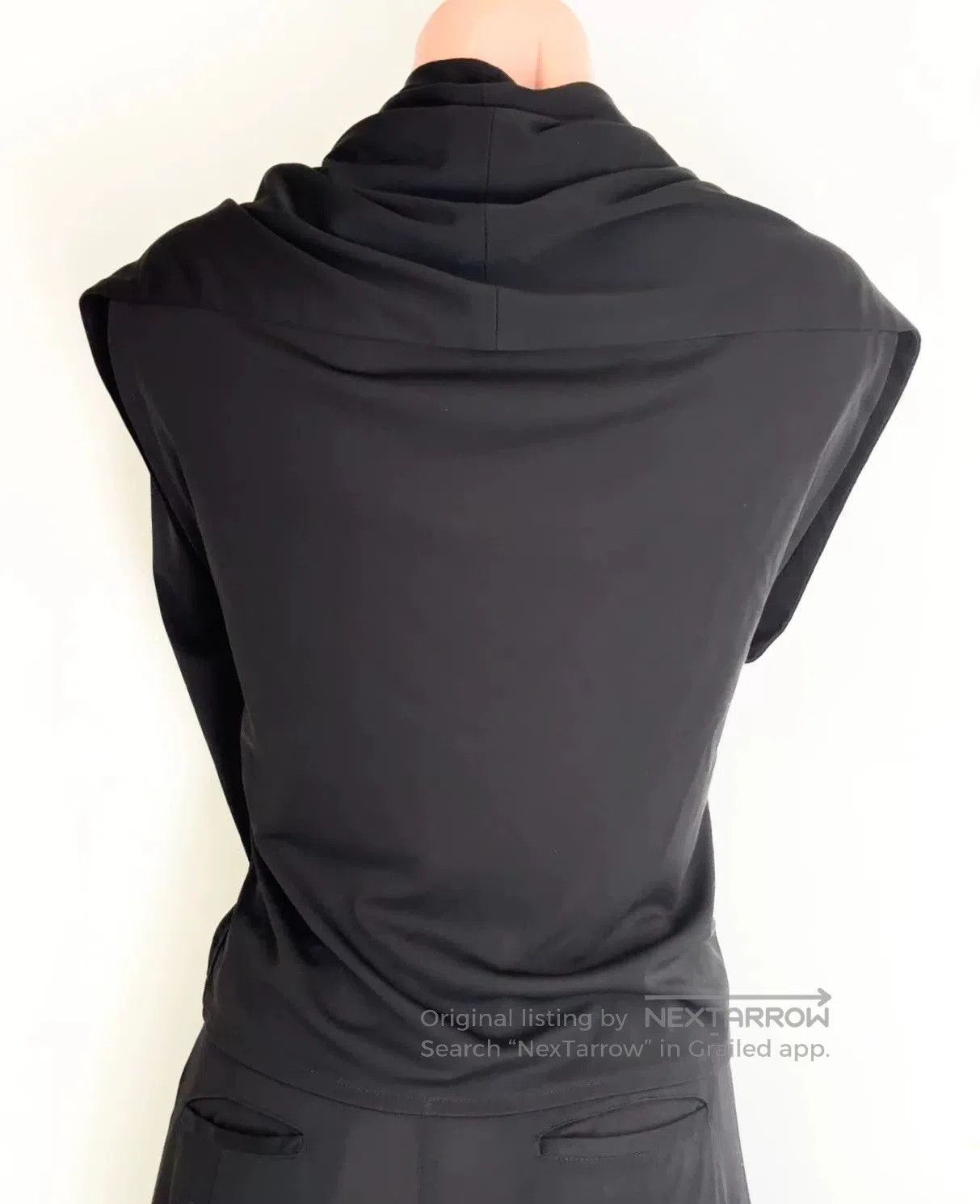 Yohji Yamamoto Yohji Yamamoto Draped Black Top. Size M / US 6-8 / IT 42-44 - 5 Thumbnail