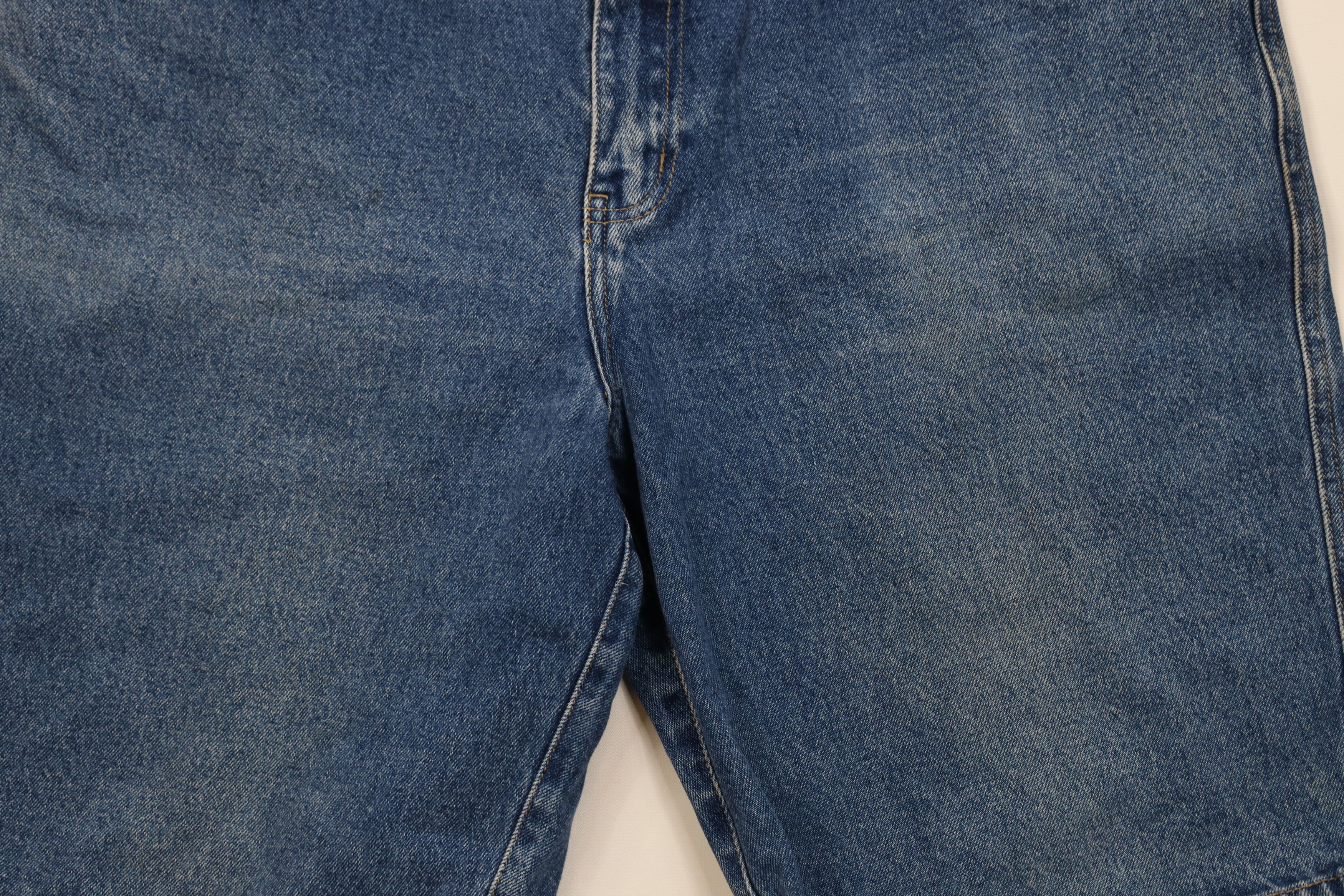 Vintage Vintage 90s Y2K Streetwear Fit Denim Jean Shorts Jorts Blue Size US 38 / EU 54 - 3 Thumbnail