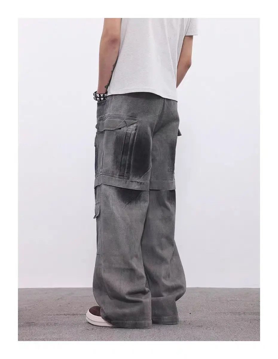 Designer × Japanese Brand Vintage Streetwear Hip Hop Loose Casual Pants Size US 33 - 2 Thumbnail