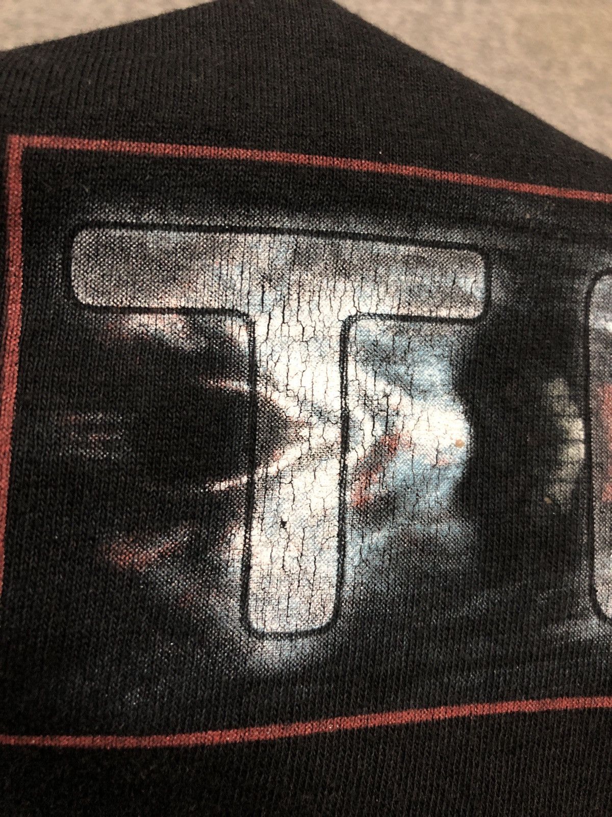 Band Tees Vintage Y2K Sunfaded Tool Los Angeles Tour Tshirt Size US L / EU 52-54 / 3 - 19 Thumbnail