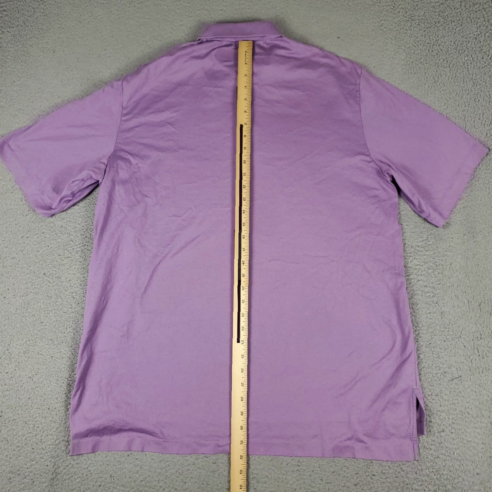 Ralph Lauren Ralph Lauren Polo Shirt Mens XL Purple Pony Casual Short Sleeve Shirt Size US XL / EU 56 / 4 - 3 Thumbnail