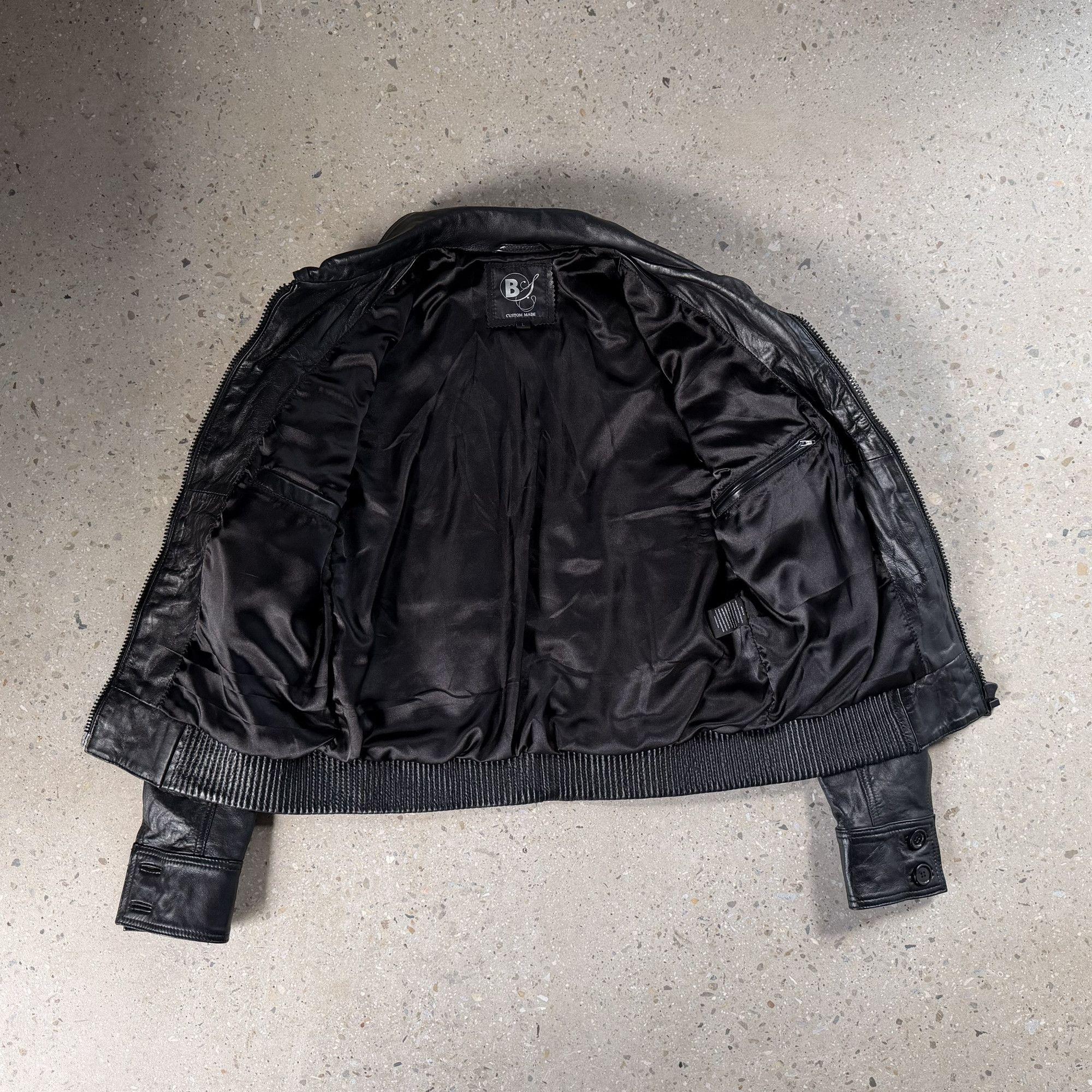 Other Custome Dior Heidi Slimane style leather bomber jacket Size US M / EU 48-50 / 2 - 4 Thumbnail