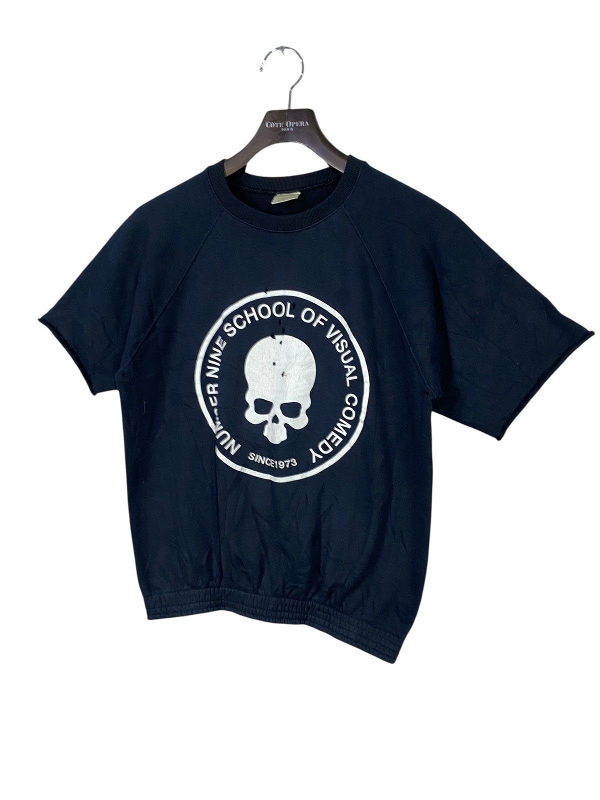 Number (N)ine Vintage SS01 number (n)ine sweatshirt skull of visual comedy Size US L / EU 52-54 / 3 - 2 Thumbnail