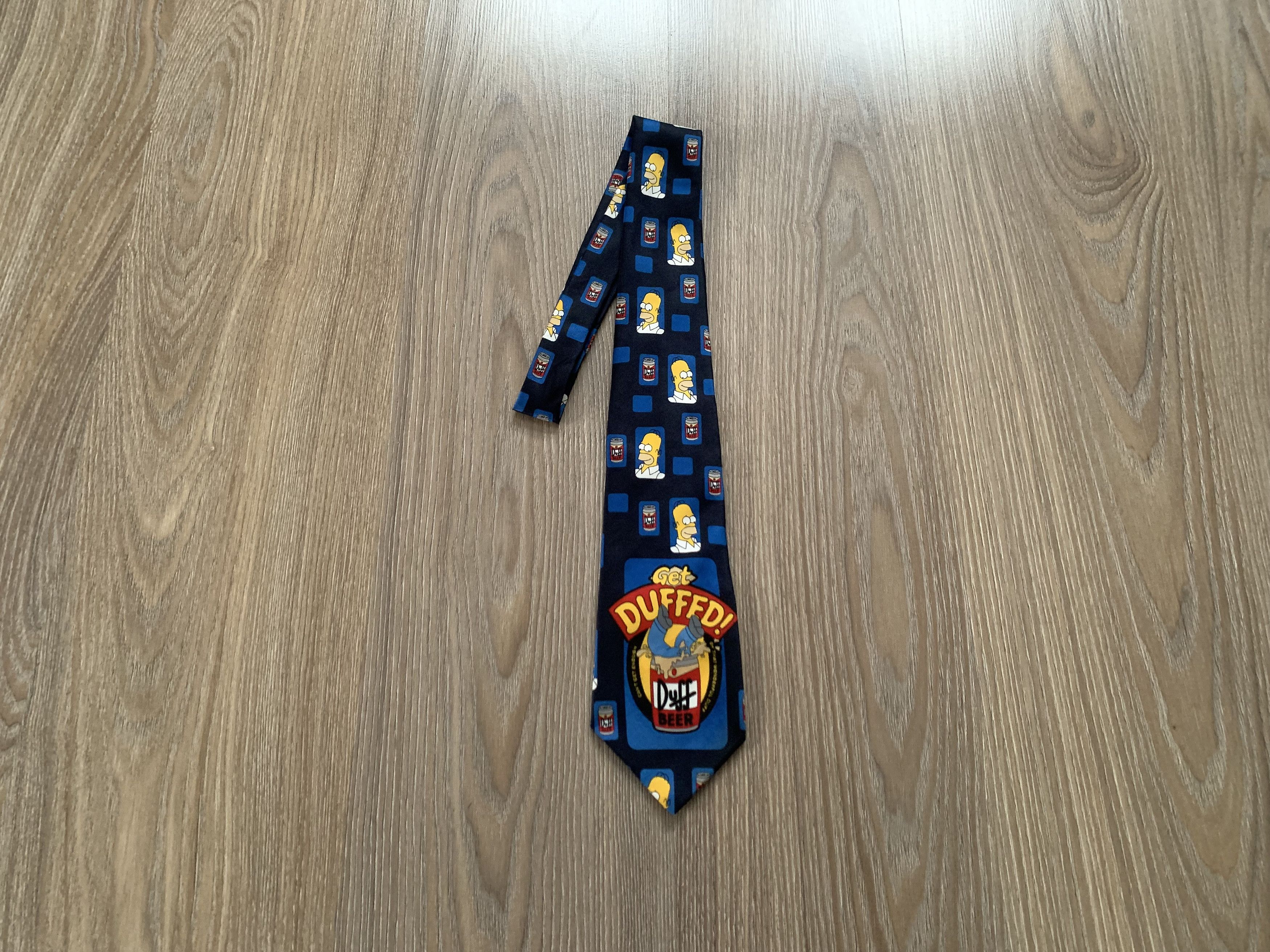 Other Vintage Printed The Simpsons Duffed Tie Size ONE SIZE - 1 Thumbnail