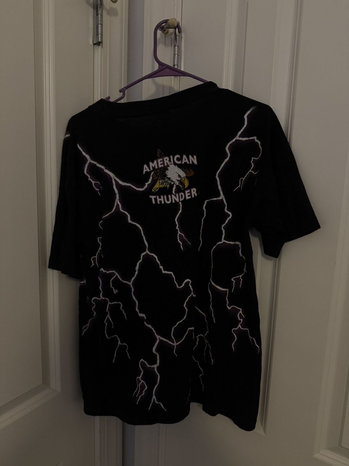 Vintage American Thunder Eagle T-Shirt Size US L / EU 52-54 / 3 - 2 Thumbnail