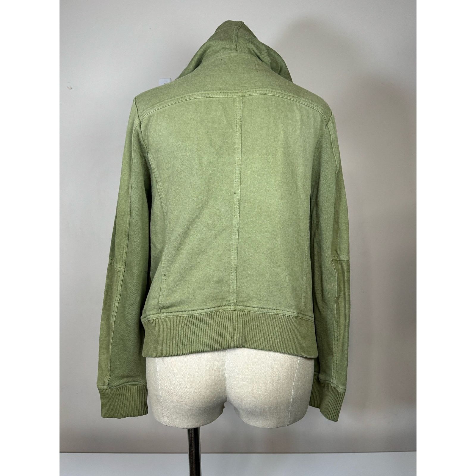 Free People Free People We The Free Green and Khaki Hoodie Jacket Small Size S / US 4 / IT 40 - 3 Thumbnail