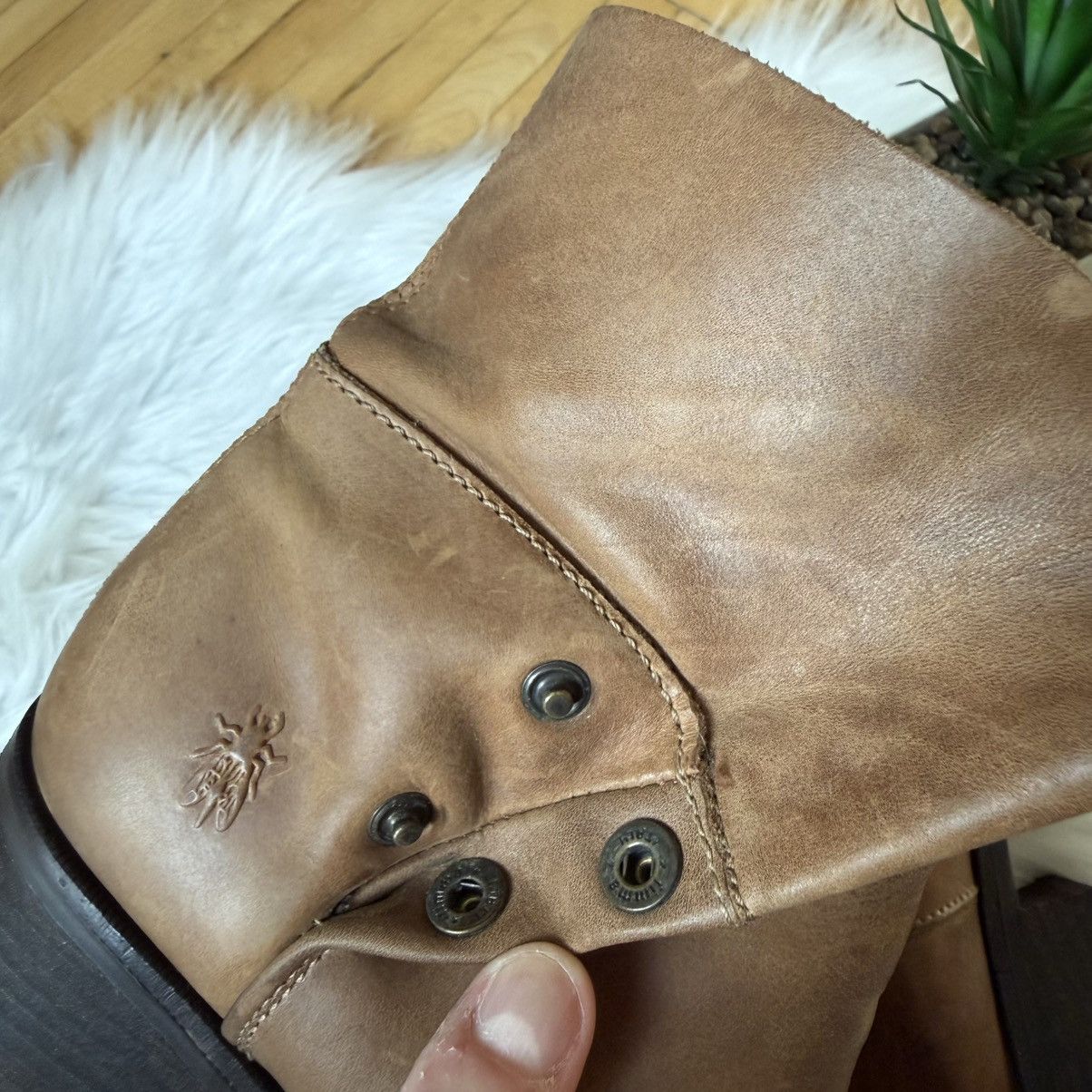 Fly London 📌 Vintage Fly London Guidi style Leather Boots Moto Size US 8 / IT 38 - 14 Thumbnail