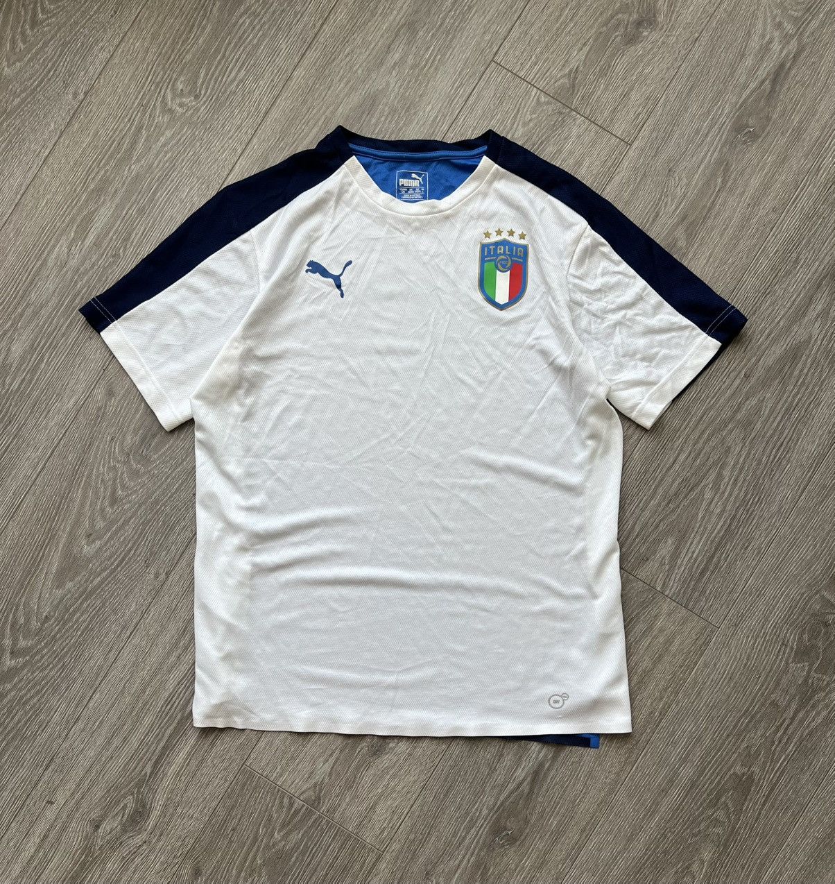 Puma Vintage Puma Italia Jersey Football Shirt Soccer Size US L / EU 52-54 / 3 - 1 Thumbnail