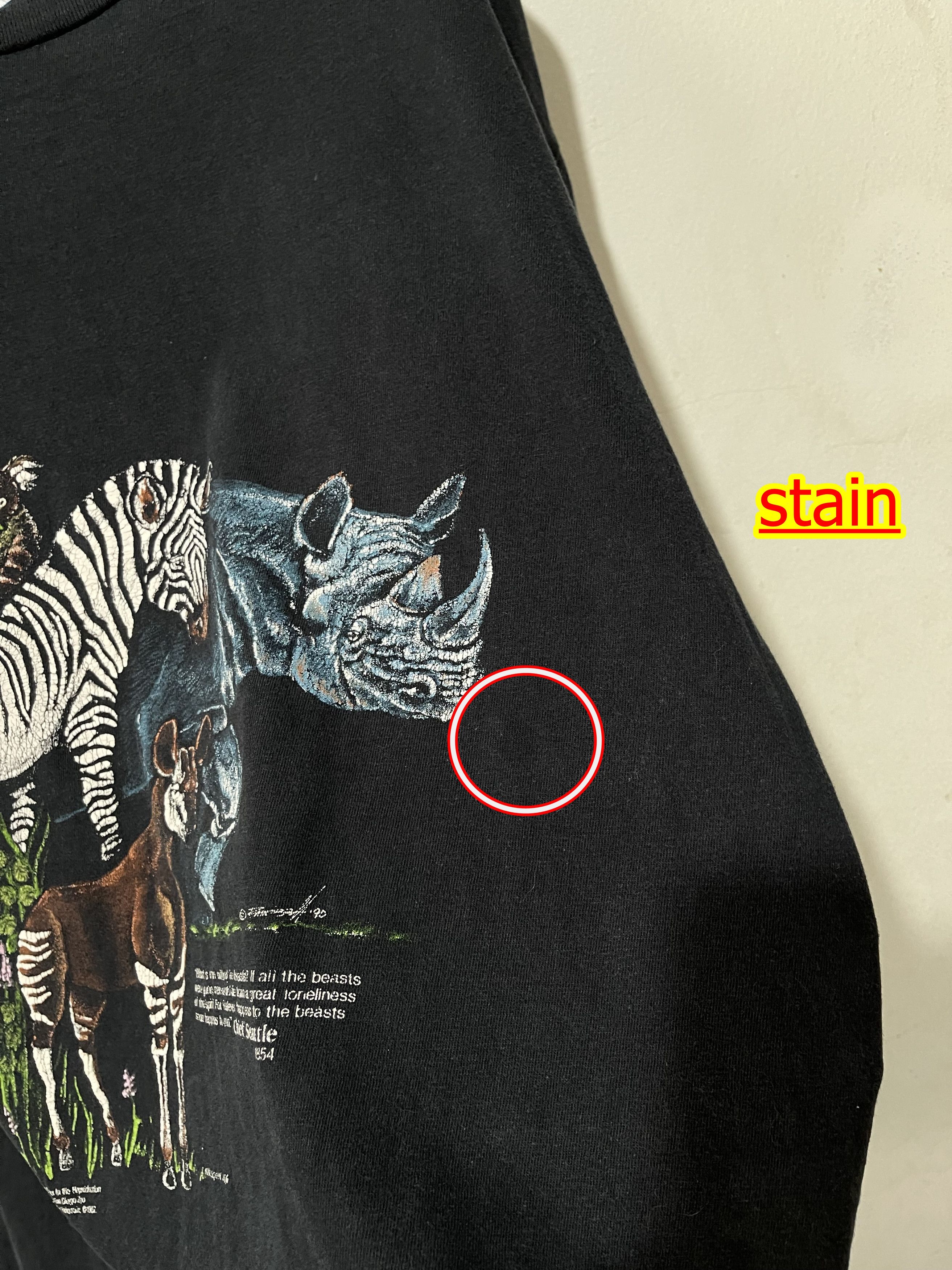Arts & Science × Vintage Vintage 90s San Diego Zoo Shirt Size US XL / EU 56 / 4 - 8 Thumbnail