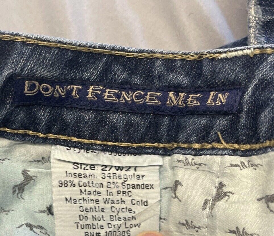 Designer Cowgirl Up Jeans size 2/27 Size 26" / US 2 / IT 38 - 6 Thumbnail