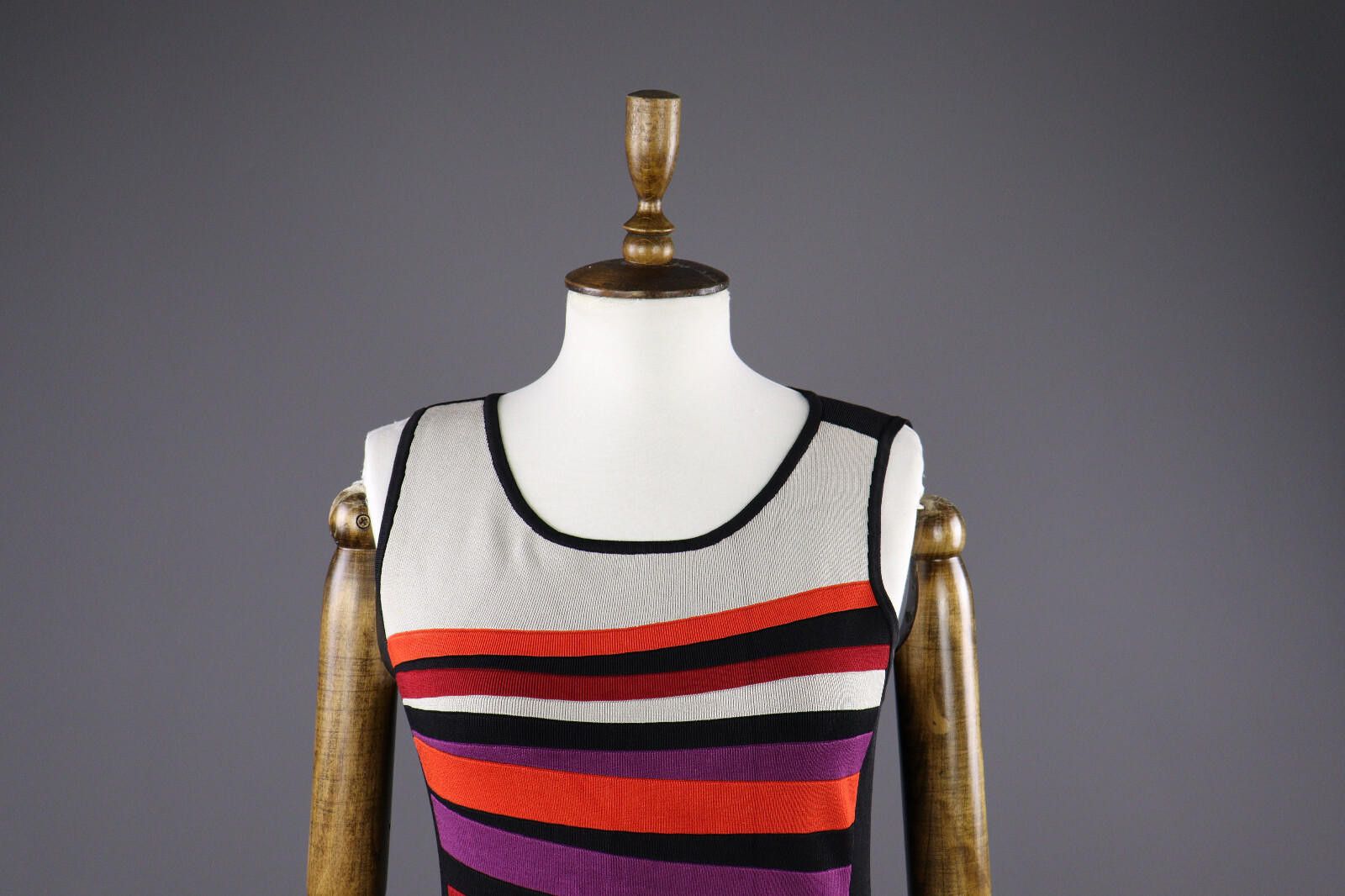 Designer Karen Millen Abstract Summer Cocktail Pencil Dress Size 3 Size M / US 6-8 / IT 42-44 - 2 Thumbnail