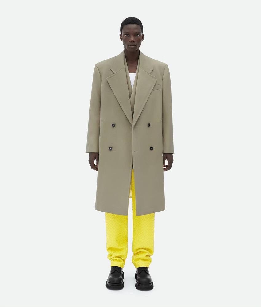 Bottega Veneta $6.5K VALUE Grain de Poudre Coat Size US L / EU 52-54 / 3 - 1 Thumbnail