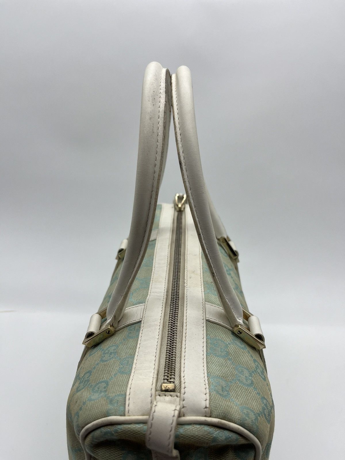 Gucci GUCCI GG Canvas Shoulder Bag Light Blue Size ONE SIZE - 6 Thumbnail