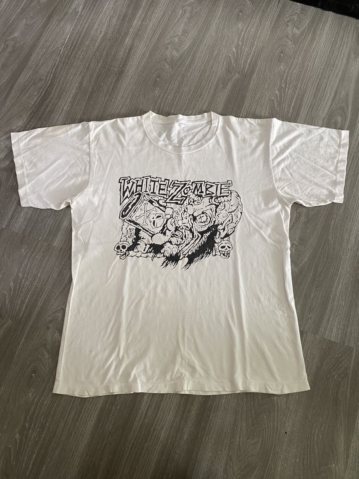 Band Tees Vintage 90s White Zombie Band Size US L / EU 52-54 / 3 - 1 Thumbnail