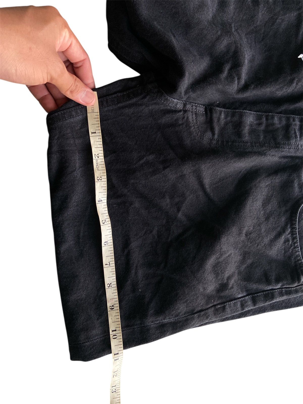 Balenciaga Balenciaga Wardrobe Unisex Black Denim Jeans Size US 32 / EU 48 - 17 Thumbnail