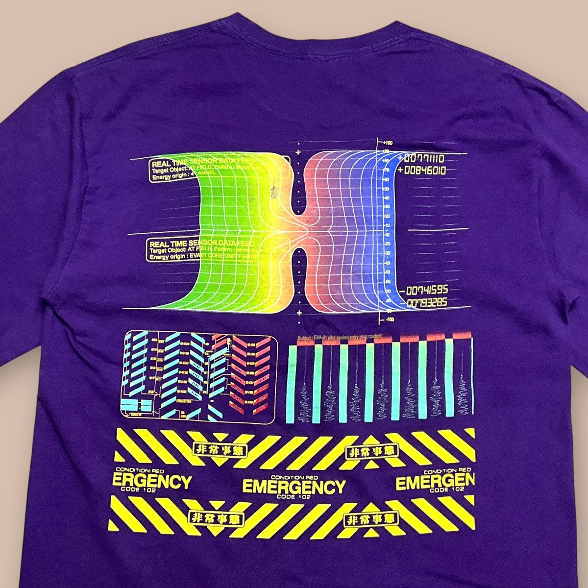 Anime BoxLunch Exclusive X Neon Genesis Evangelion Eva L/S Tee Size US M / EU 48-50 / 2 - 9 Thumbnail