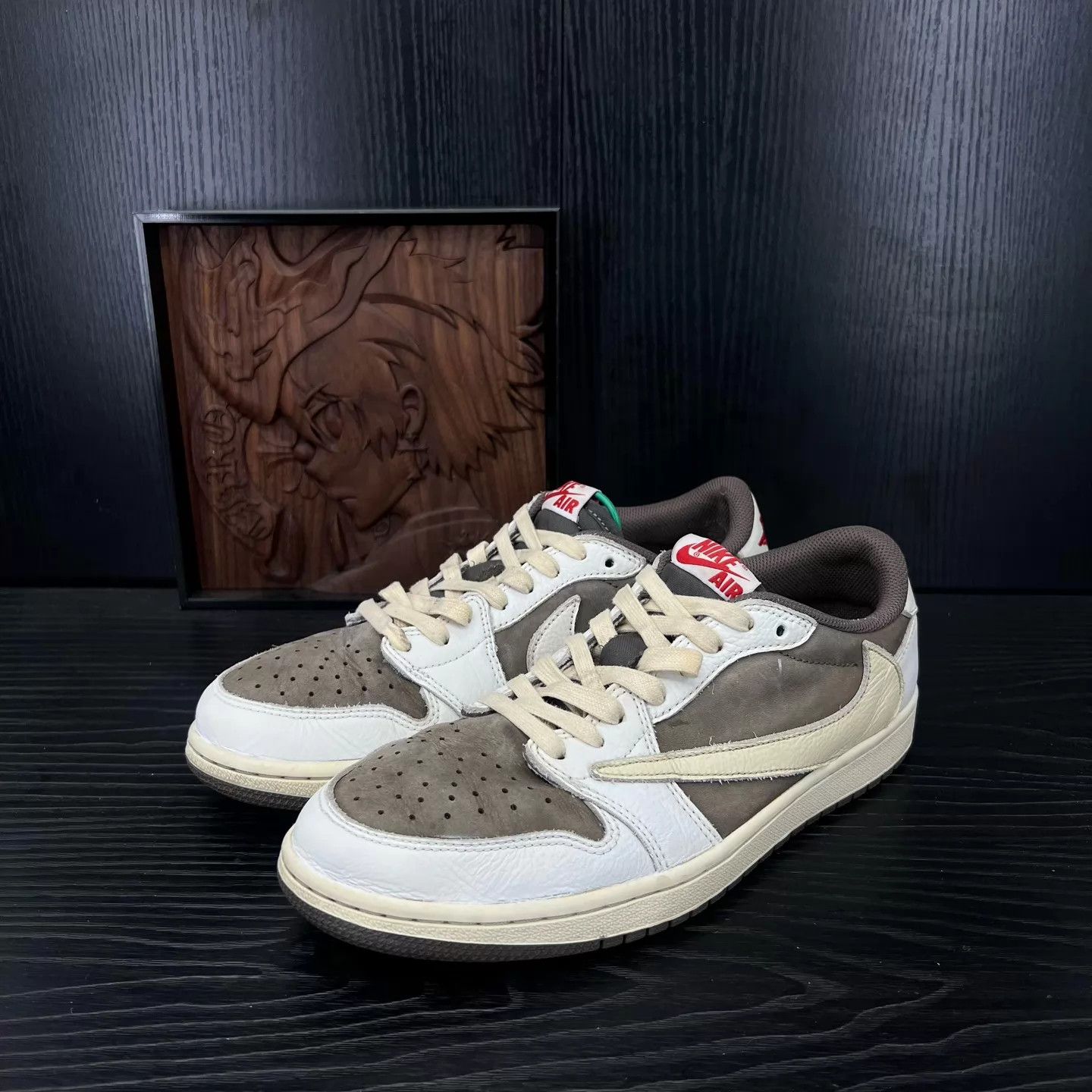 Travis Scott Jordan 1 Low TS Mocha Baroque Size 42 OG Box Size US 9 / EU 42 - 1 Thumbnail
