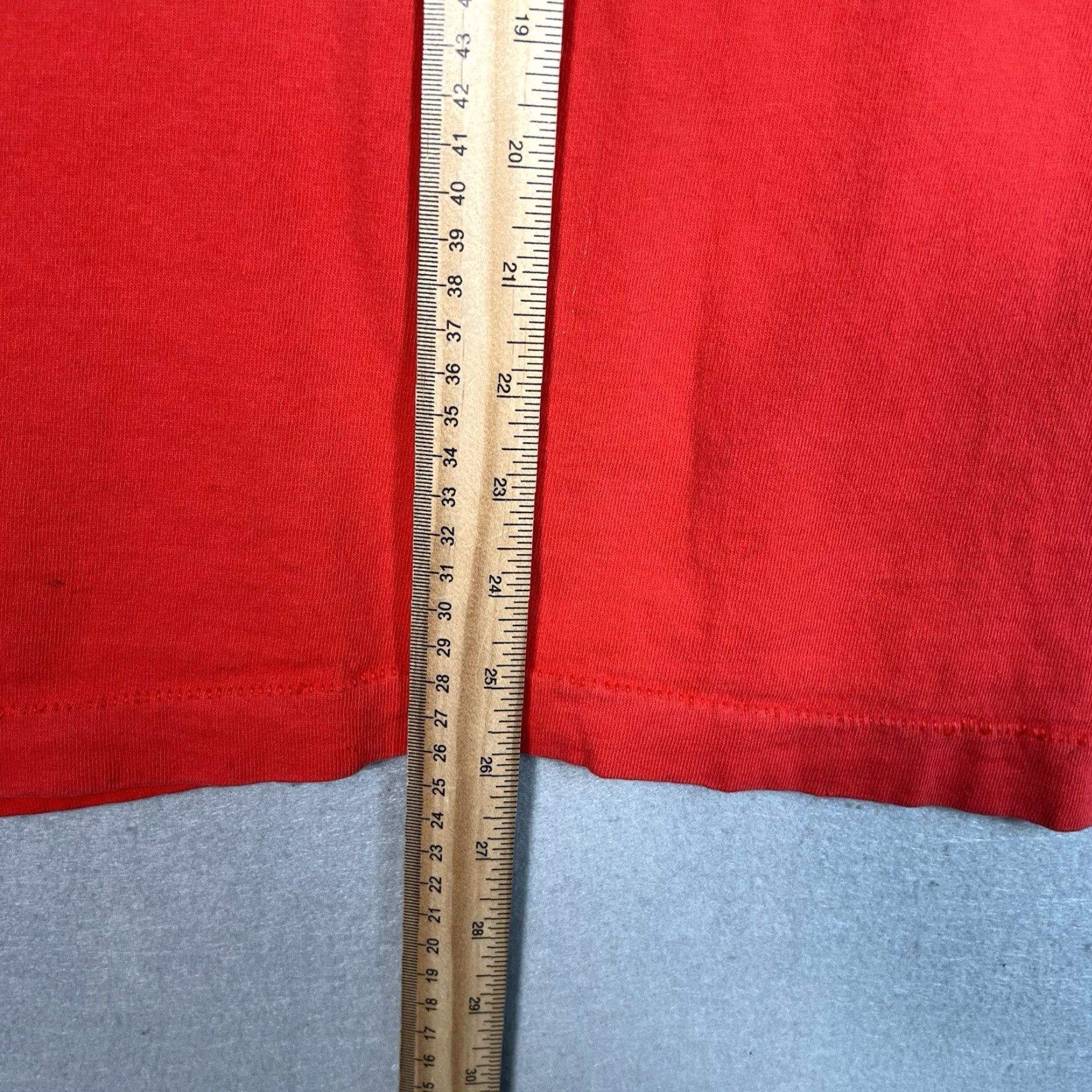 Fruit Of The Loom VINTAGE 90s Boise State Broncos Shirt Adult Large Red Made In USA Mens Size US L / EU 52-54 / 3 - 3 Thumbnail