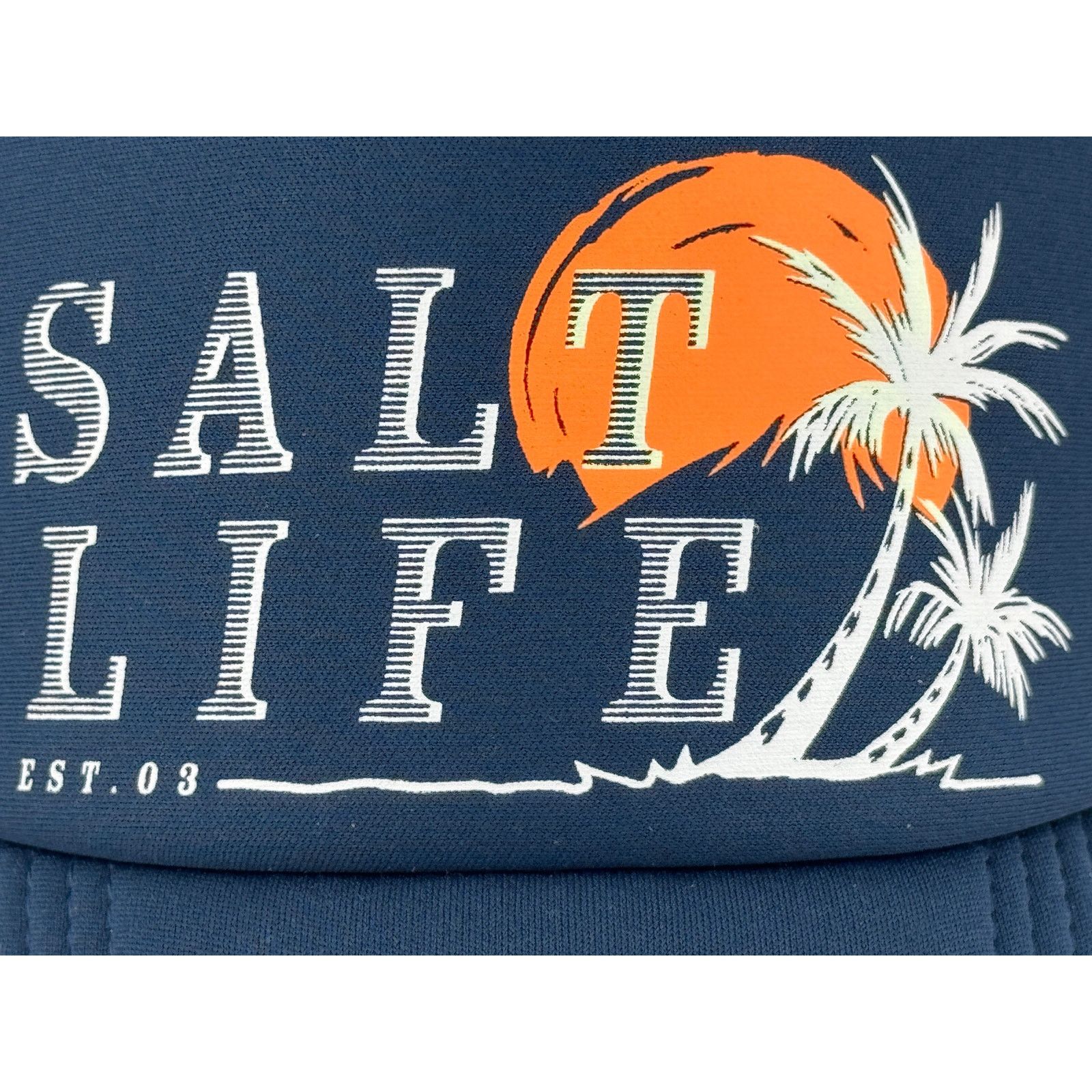 Other New Salt Life A-Frame Trucker Hat - Foam Snapback Surfer Cap Size ONE SIZE - 5 Thumbnail