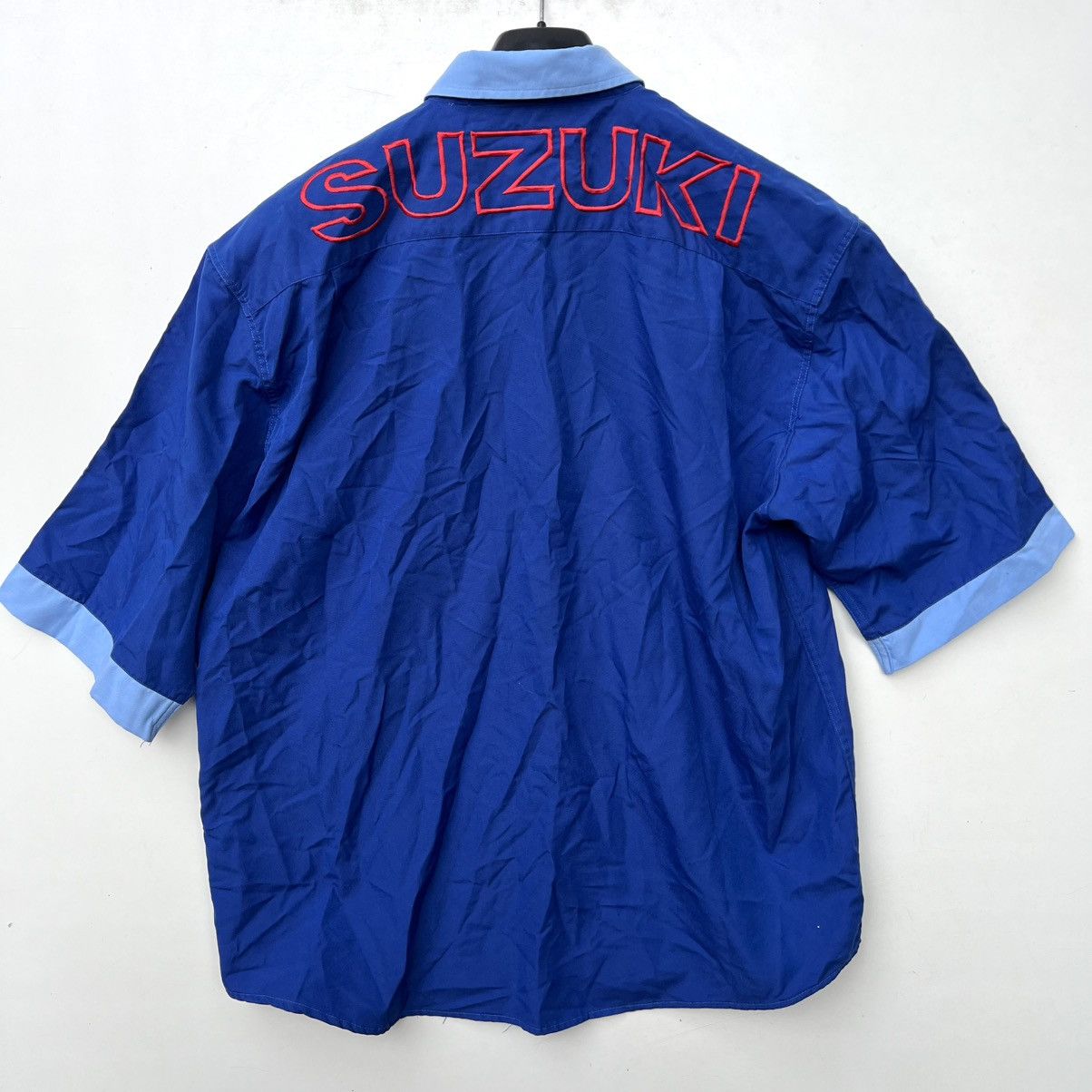 Fox Racing SUZUKI RACING TEAM BRITISH SUPERBIKE VINTAGE SHIRT Size US XL / EU 56 / 4 - 6 Thumbnail