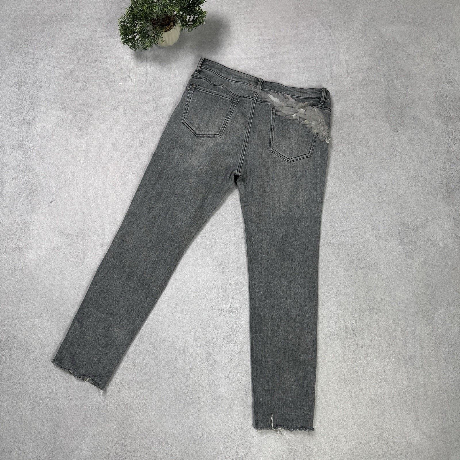 Miss Sixty Vintage Miss Sixty Avant Garde Grey Jeans Denim Pants Size 31" - 16 Thumbnail