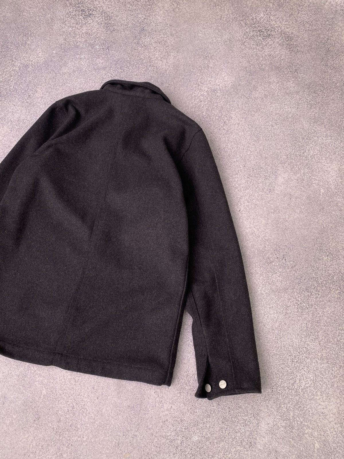Carhartt × Vintage Vintage Carhartt woolen gil grey Coat Size US L / EU 52-54 / 3 - 10 Thumbnail