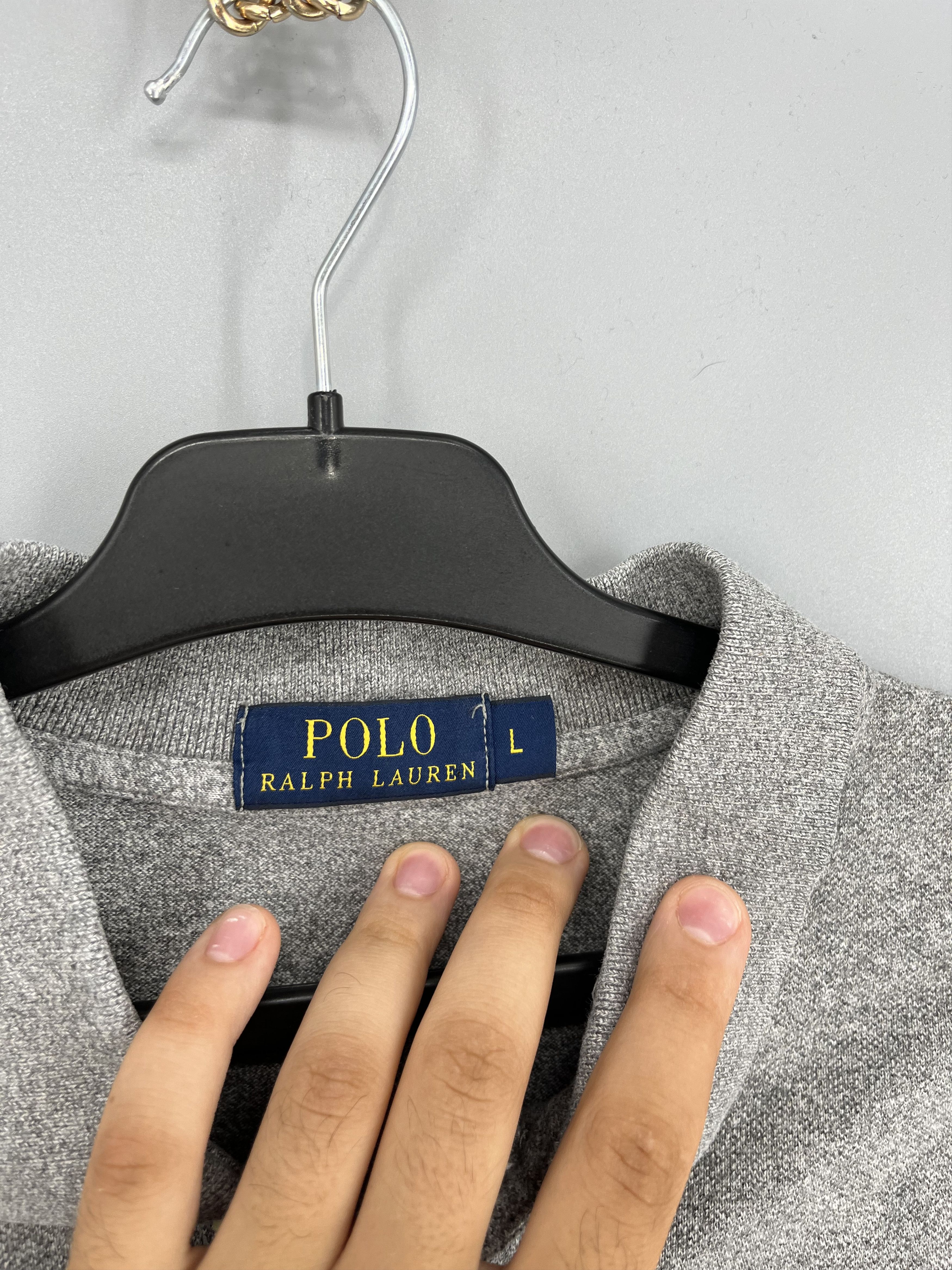 Polo Ralph Lauren Vintage Polo Ralph Lauren Pony Long Sleeve TShirt Size L Y2K Size US L / EU 52-54 / 3 - 6 Thumbnail