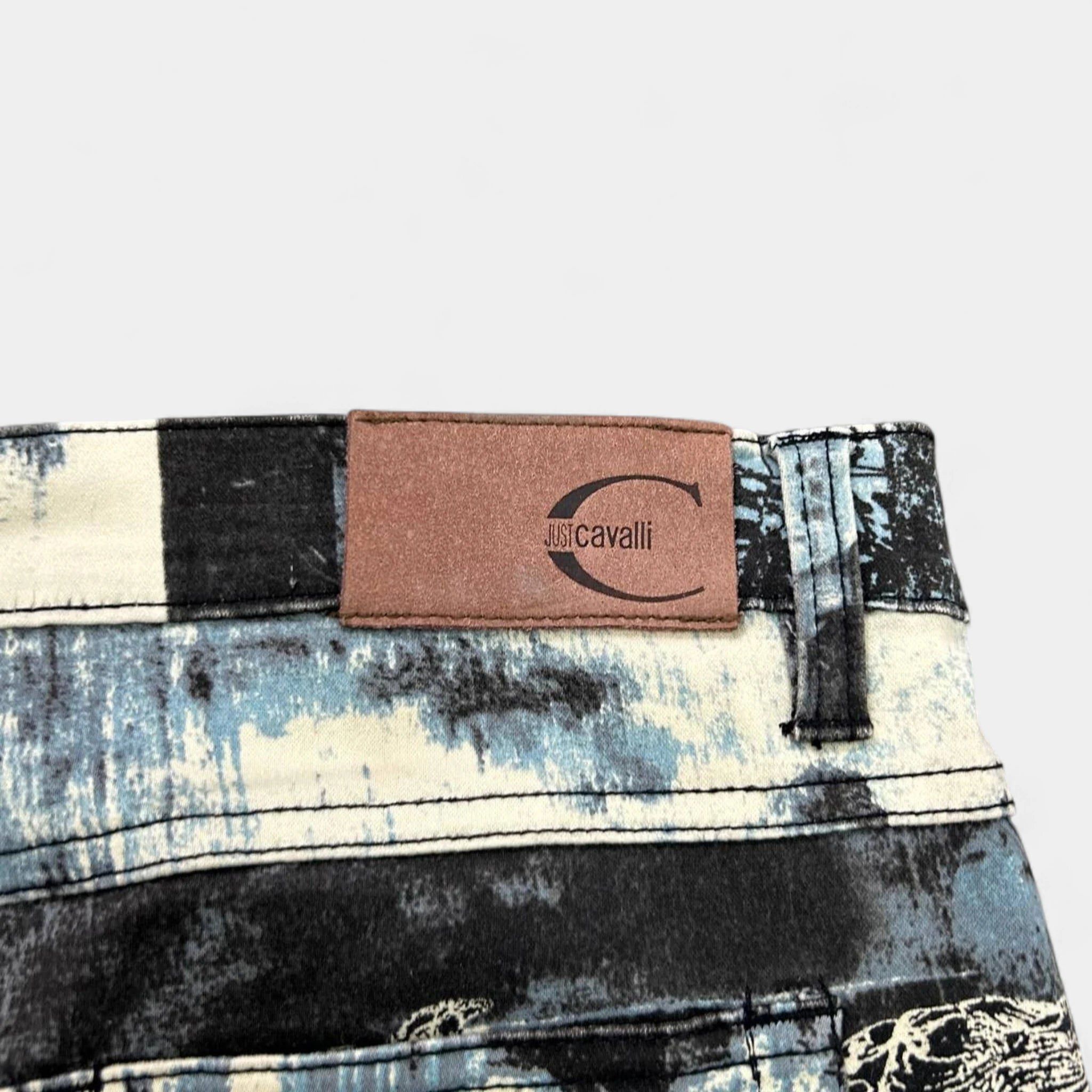 Just Cavalli Just Cavalli City Print Flared Pants Size US 32 / EU 48 - 8 Thumbnail