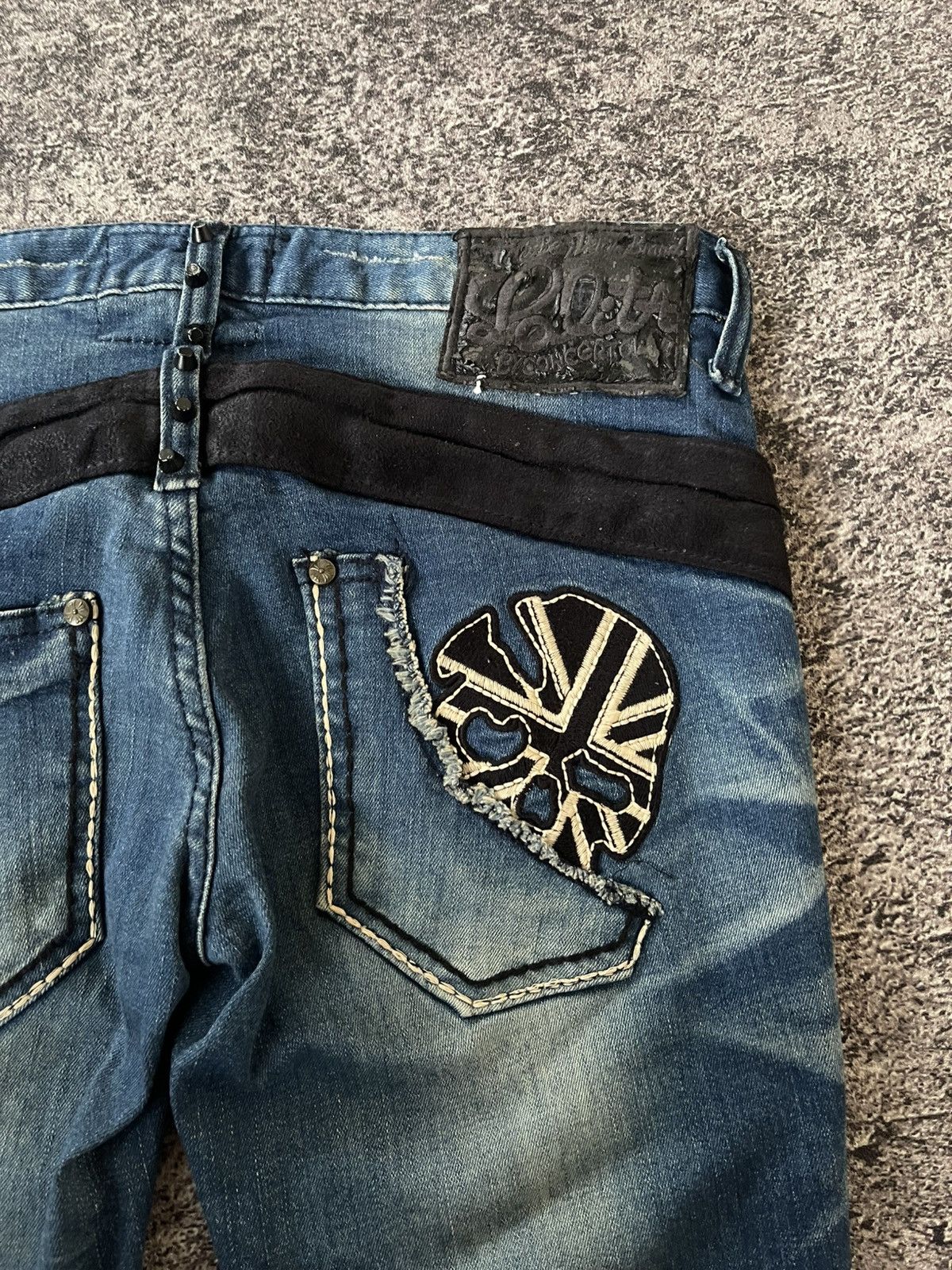 Japanese Brand Lolita skull ifsixwasnine poem skinny jeans Size 28" / US 6 / IT 42 - 3 Thumbnail