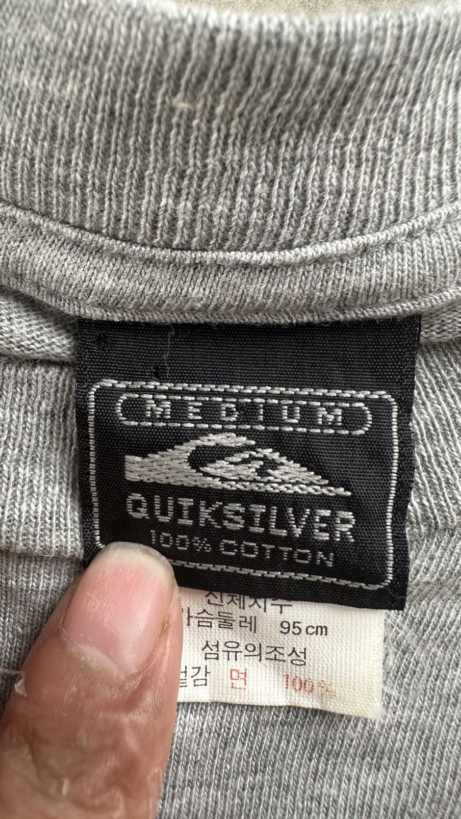 Quiksilver × Vintage VINTAGE QUIKSILVER SURF TEE Size US M / EU 48-50 / 2 - 5 Thumbnail