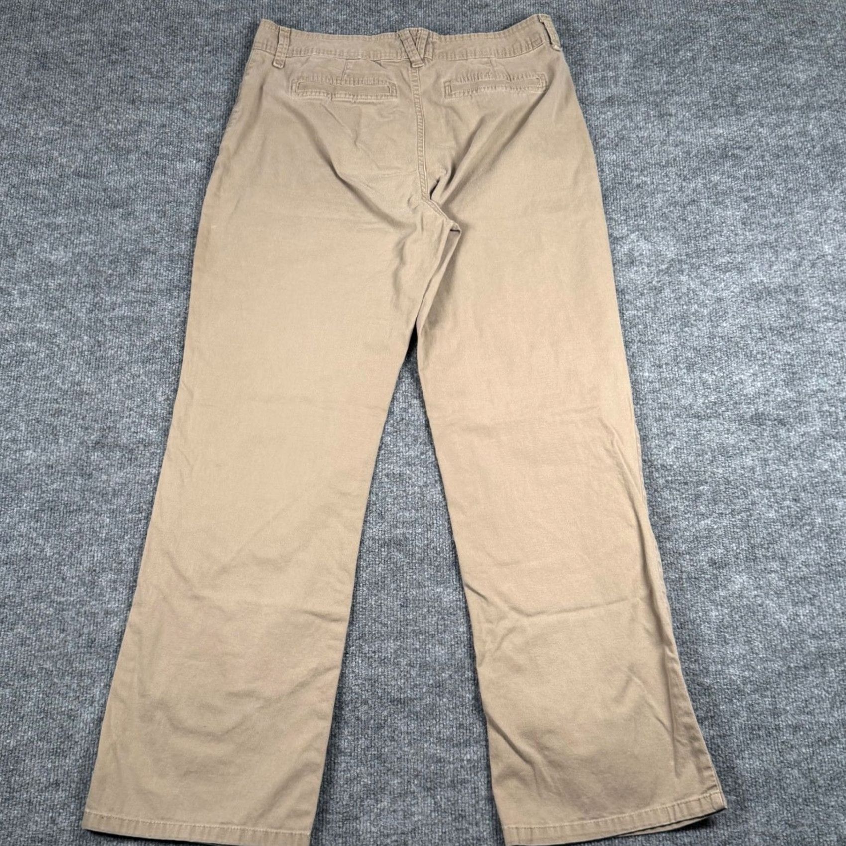 Gloria Vanderbilt Gloria Vanderbilt Khaki Pants Straight Leg Women 8 Beige Twill Pockets Stretch Workwear Casual Vintage No Size 30" / US 8 / IT 44 - 7 Thumbnail