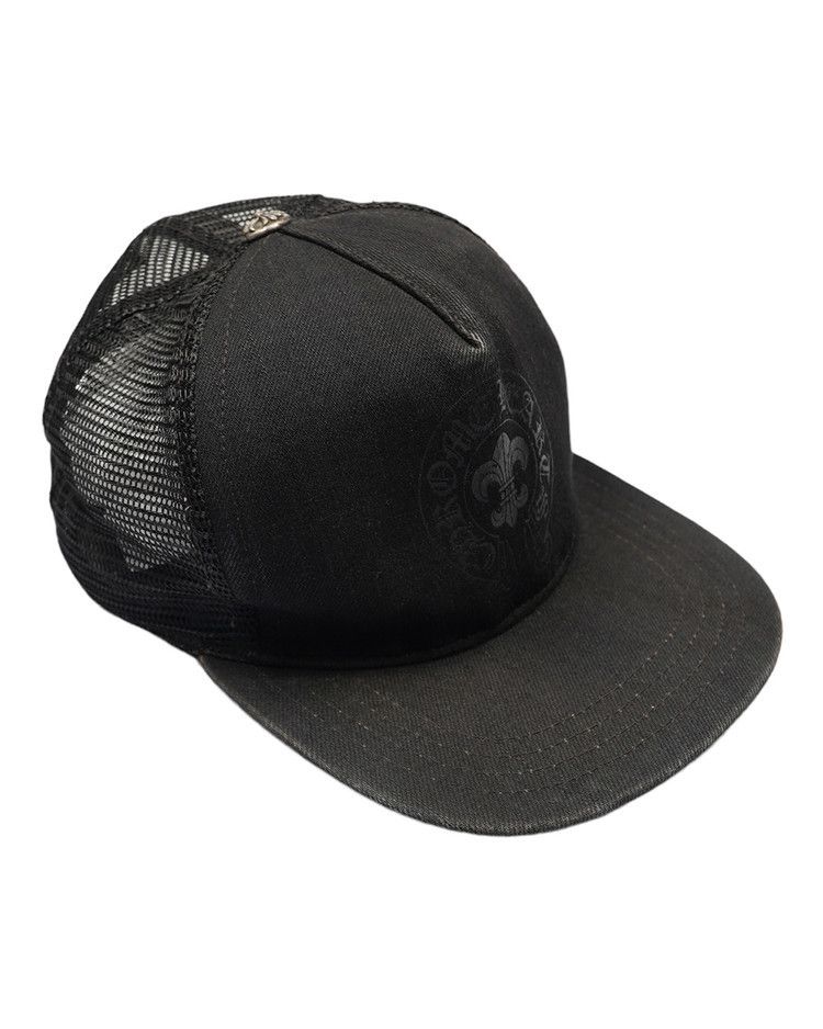 Chrome Hearts Chrome Hearts BS Fleur Horseshoe Mesh Trucker Cap Size ONE SIZE - 10 Thumbnail