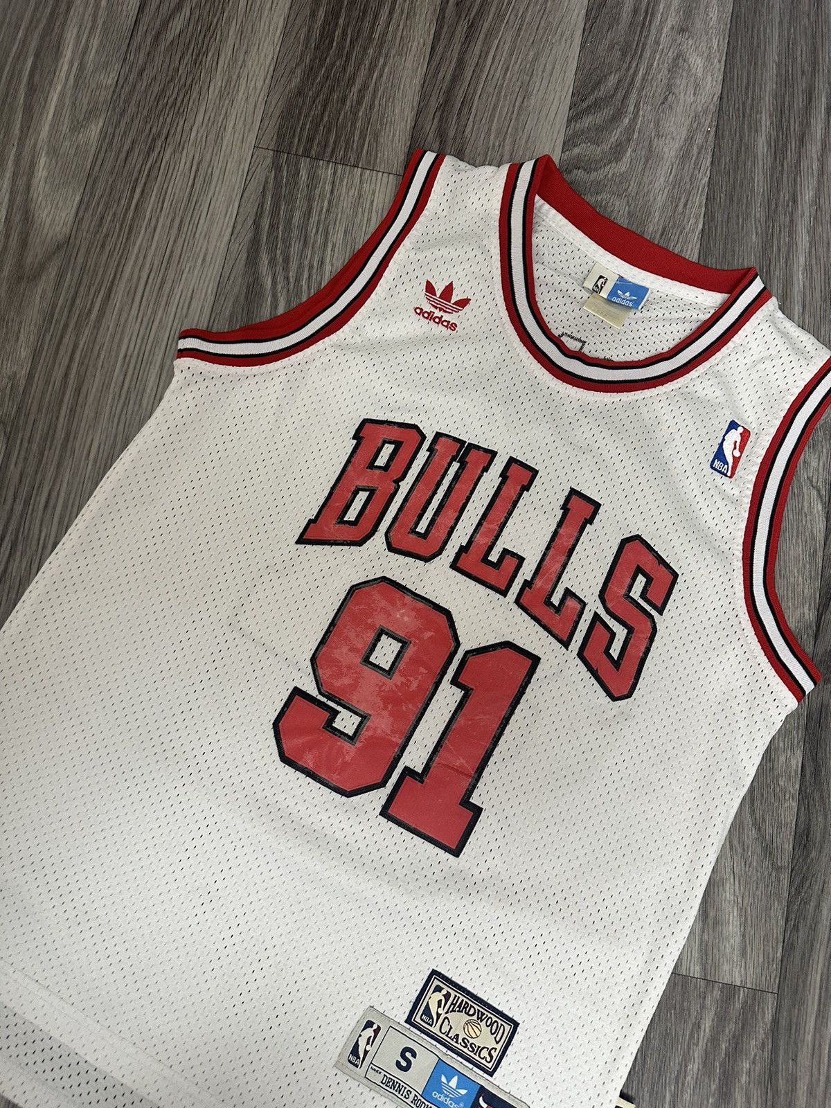 Adidas Adidas Chicago Bulls Rodman 91 Jersey 1995-1996 hype Size US S / EU 44-46 / 1 - 3 Thumbnail