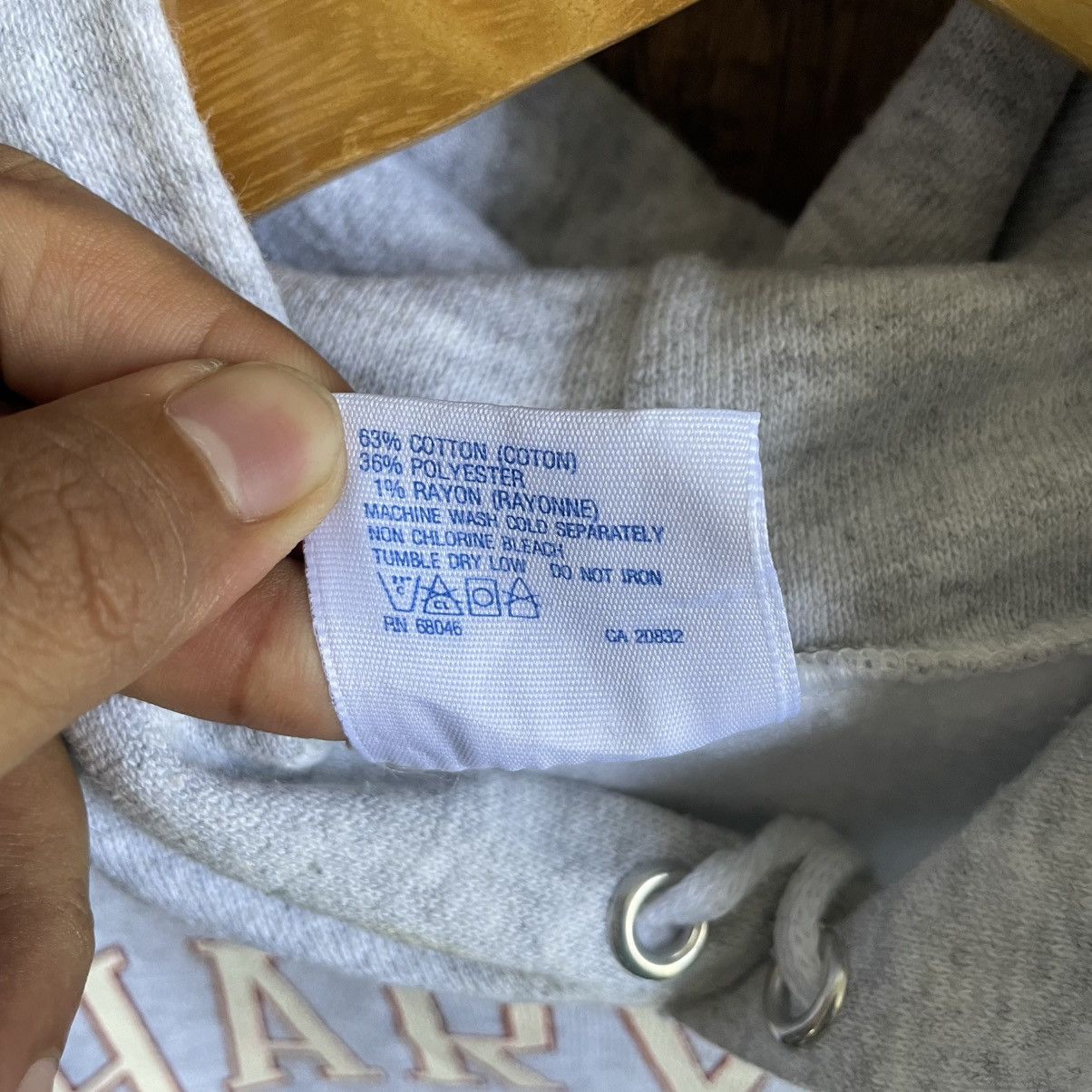 Tultex × Vintage Vintage 90’s Harvard University Hoodie Size US M / EU 48-50 / 2 - 5 Thumbnail