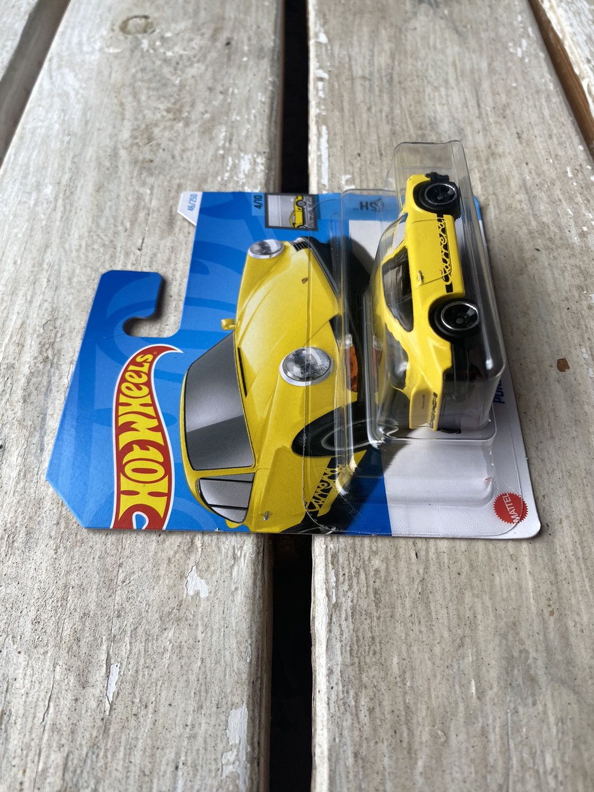 Formula 1 Rare🔥 Hot Wheels 1973 Porsche 911 Carrera RS 2.7 Yellow car Size ONE SIZE - 3 Thumbnail