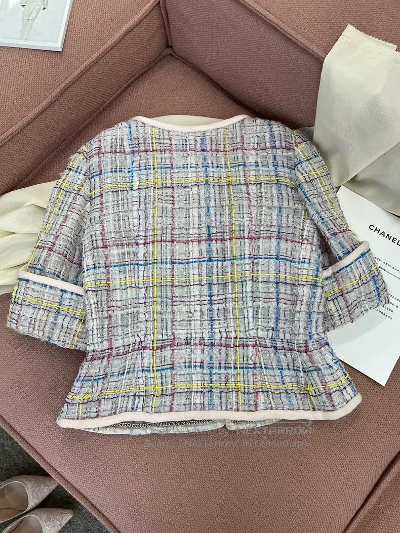 Chanel Chanel Data centre colour braided Velcro jacket Size XS / US 0-2 / IT 36-38 - 5 Thumbnail