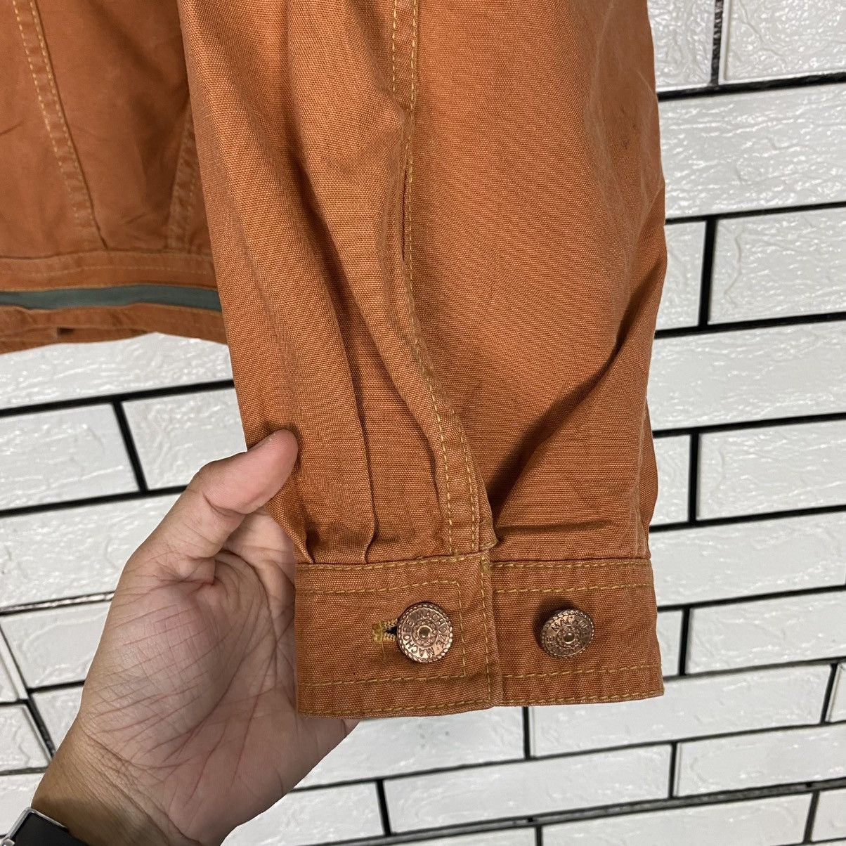Japanese Brand 🔥CROPPED HUNTING JACKET DUCK CANVAS MACHOPE ISSEY MIYAKE Size US L / EU 52-54 / 3 - 15 Thumbnail