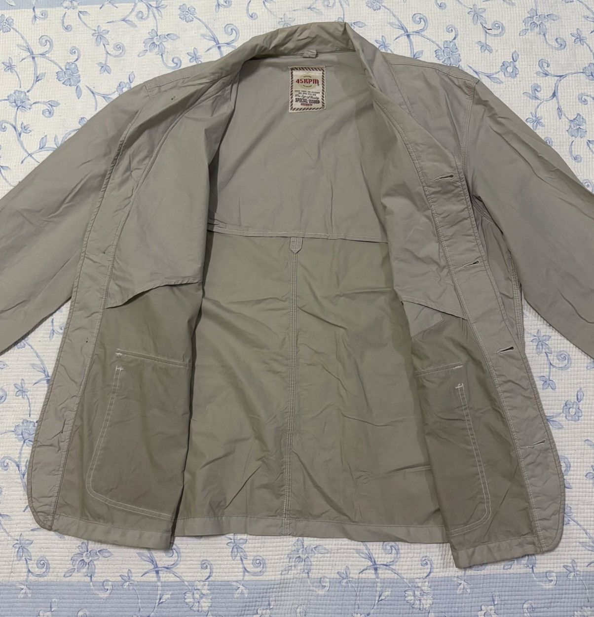45rpm Japanese 45rpm Branded Jacket Size US L / EU 52-54 / 3 - 6 Thumbnail