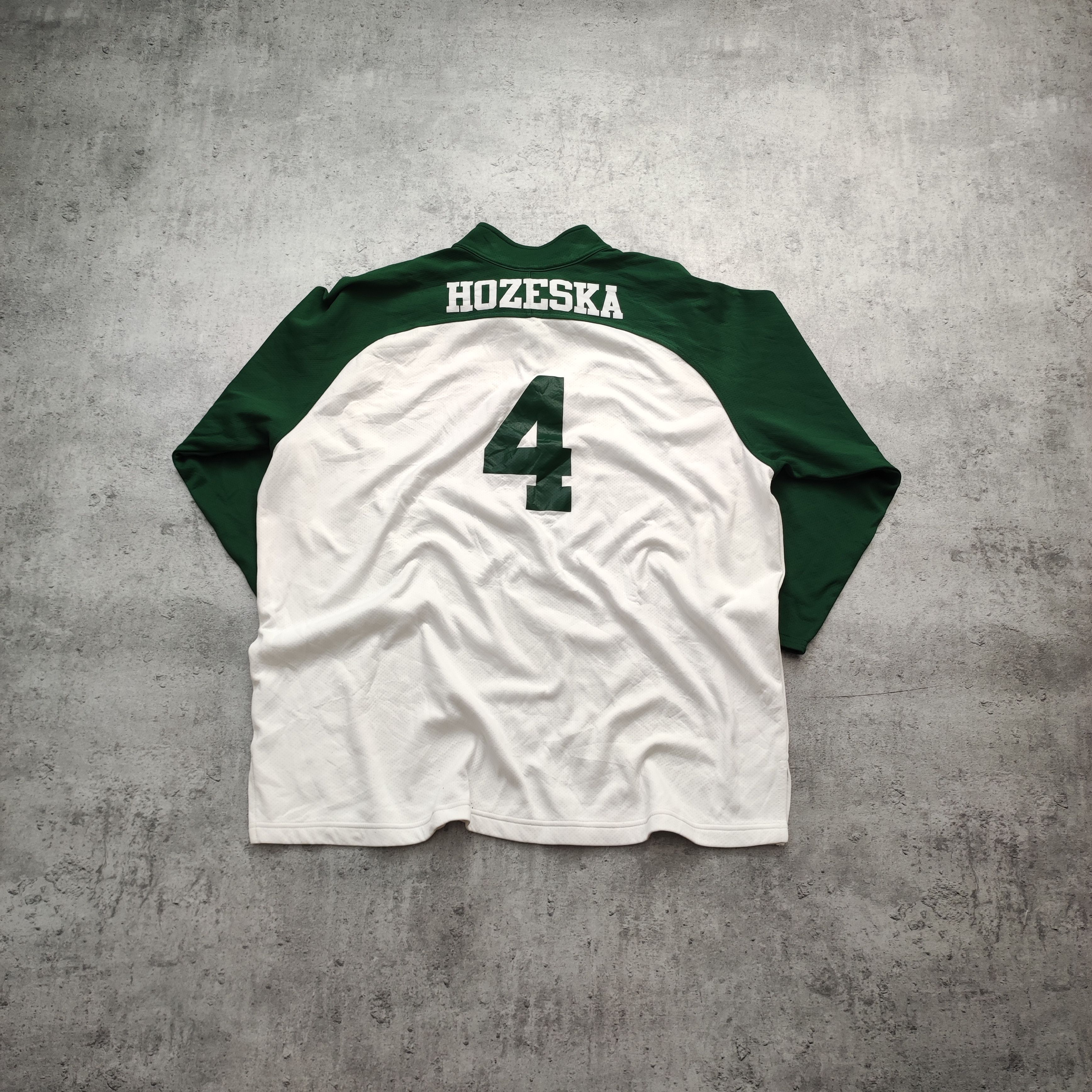 Nike × Vintage RARE 90s Nike x Kishwaukee #4 Hozeska NFL Jersey Size US XXL / EU 58 / 5 - 8 Thumbnail