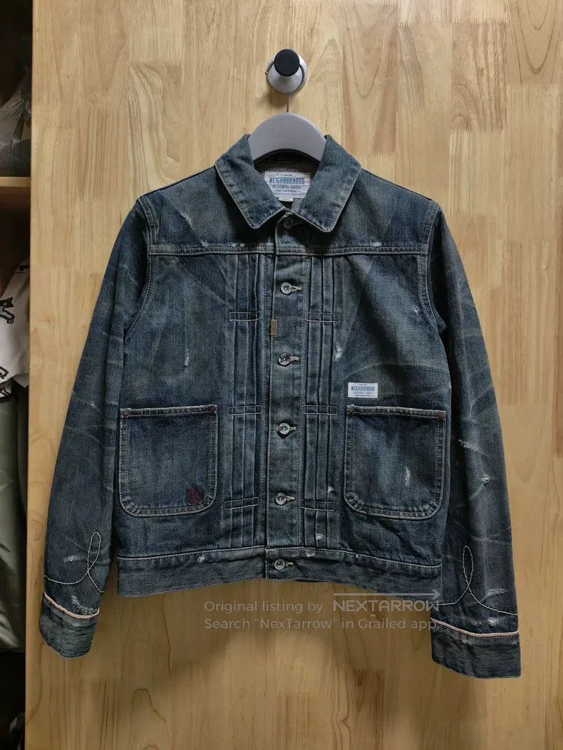 Neighborhood Neighborhood Denim Jacket Size US S / EU 44-46 / 1 - 1 Thumbnail