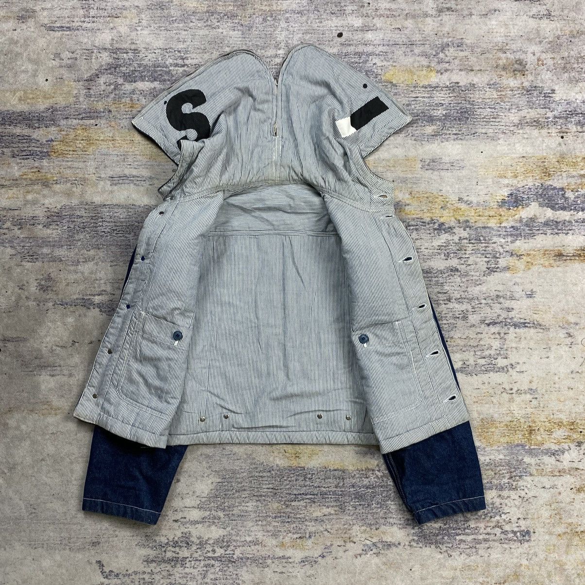 Issey Miyake vintage 90s issey miyake denim jacket Size US M / EU 48-50 / 2 - 10 Thumbnail