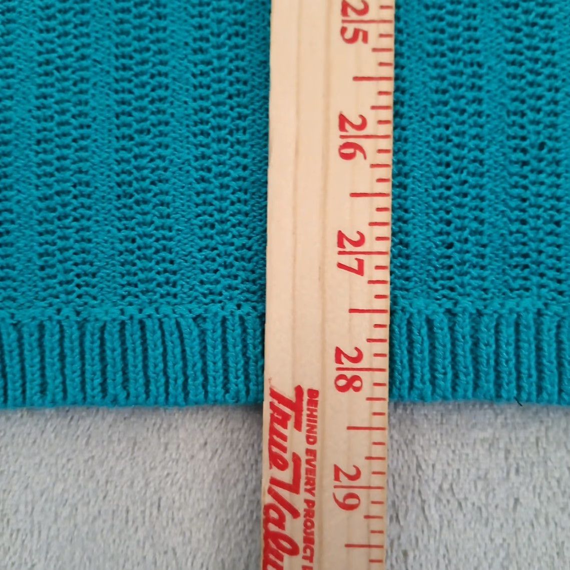J. Jill J.Jill Wearever Sweater Womens 2X Sleeveless Blue Crew Neck Pullover Knit Cotton Nylon Size XXL / US 16-18 / IT 52-54 - 7 Thumbnail