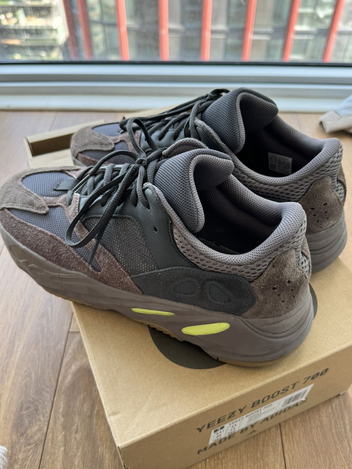 Yeezy Adidas Yeezy Boost 700 Mauve Sneakers Size US 11.5 / EU 44-45 - 5 Thumbnail