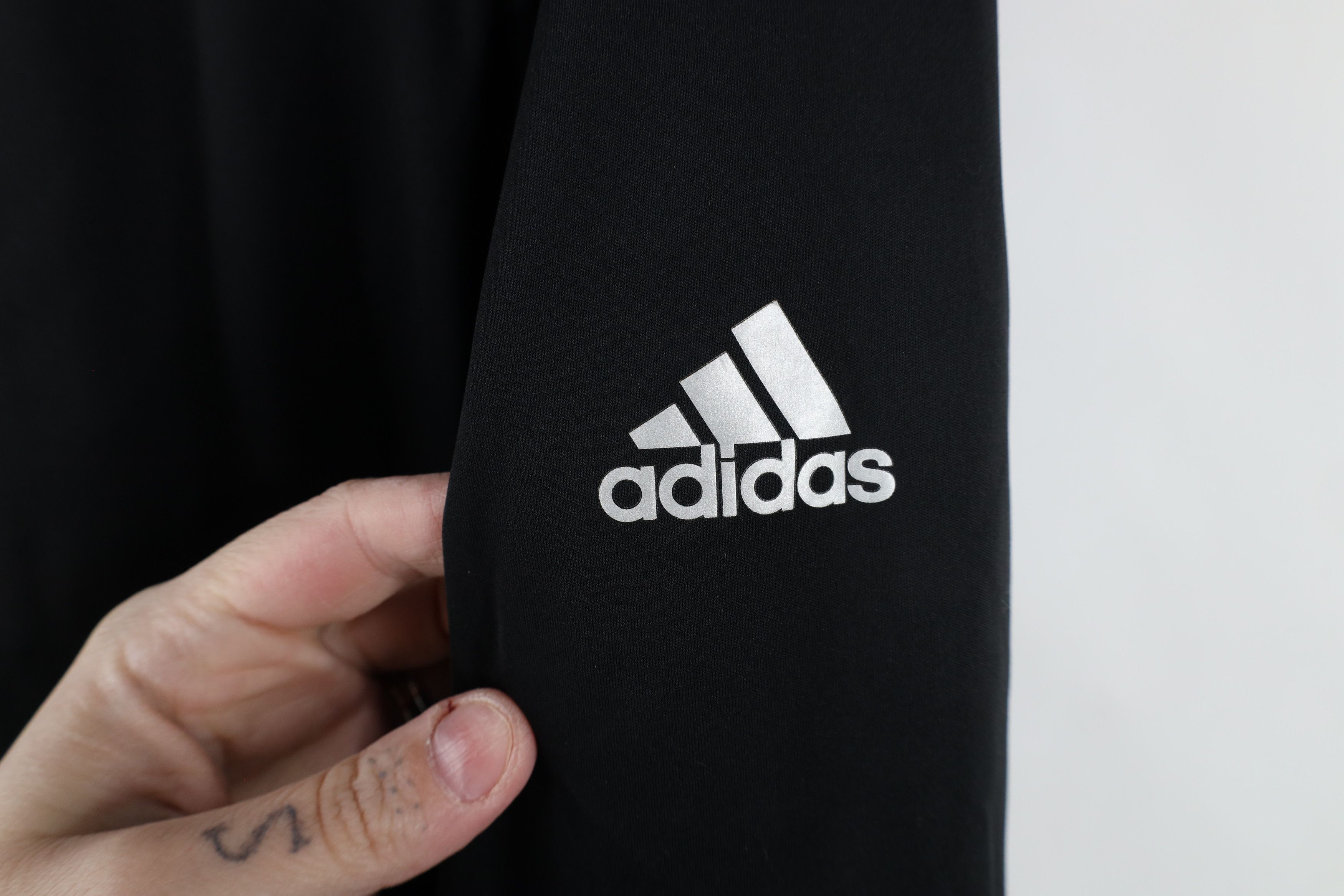 Adidas × Vintage Adidas Golf Spell Out Full Zip Golfing Rain Jacket Black Size US XL / EU 56 / 4 - 4 Thumbnail