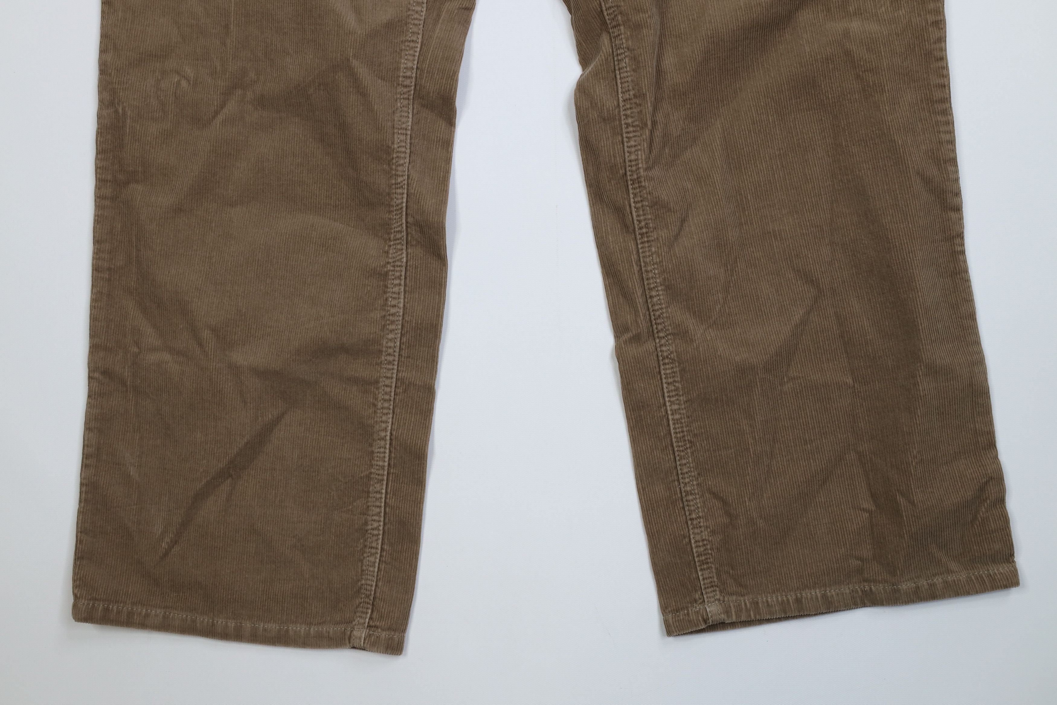 Calvin Klein Deadstock Vintage Y2K Calvin Klein Wide Leg Corduroy Pants Size US 40 / EU 56 - 4 Thumbnail