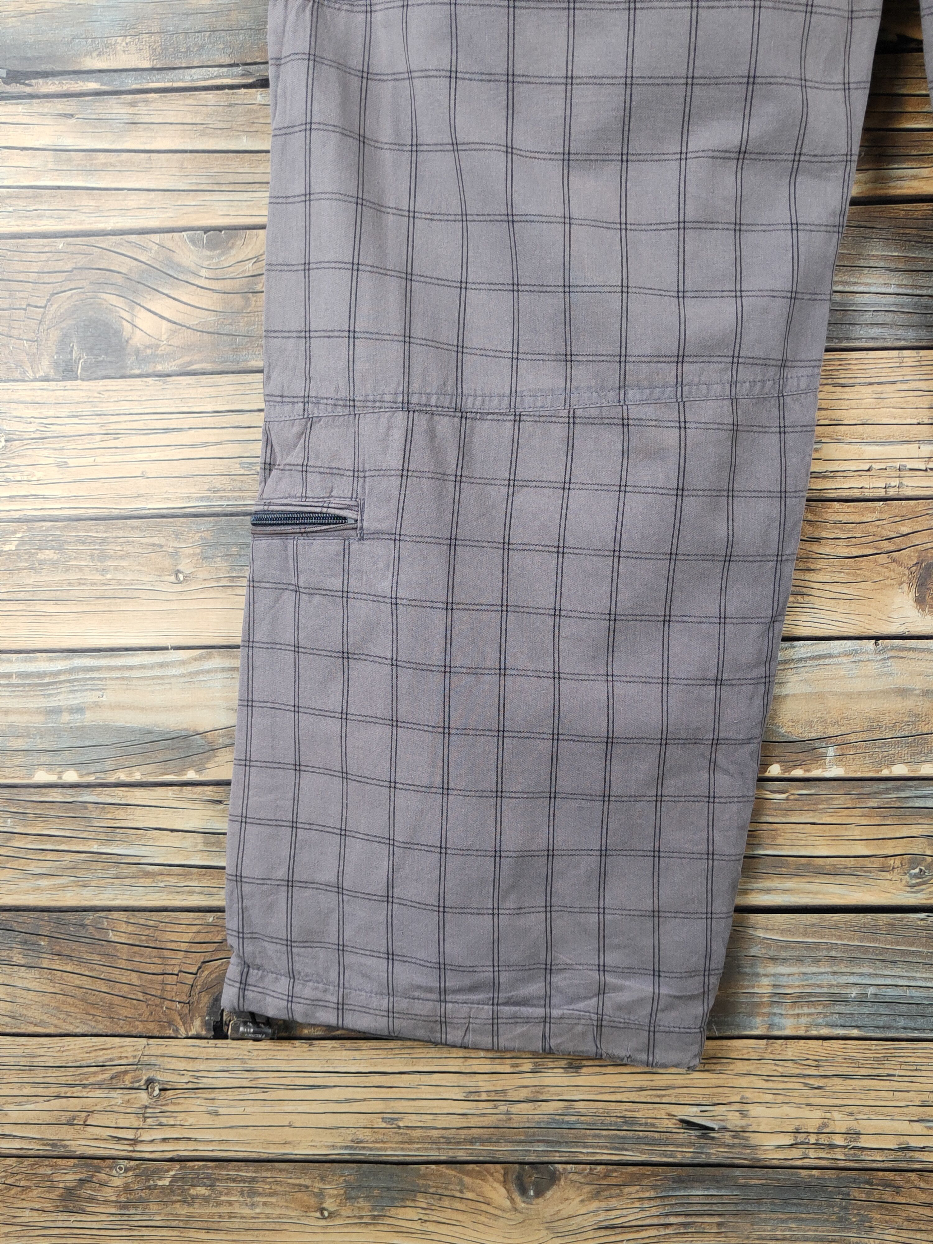 Japanese Brand DL Freaky Massive Dark Gray Multipocket Sweatpants #298 Size US 32 / EU 48 - 12 Thumbnail