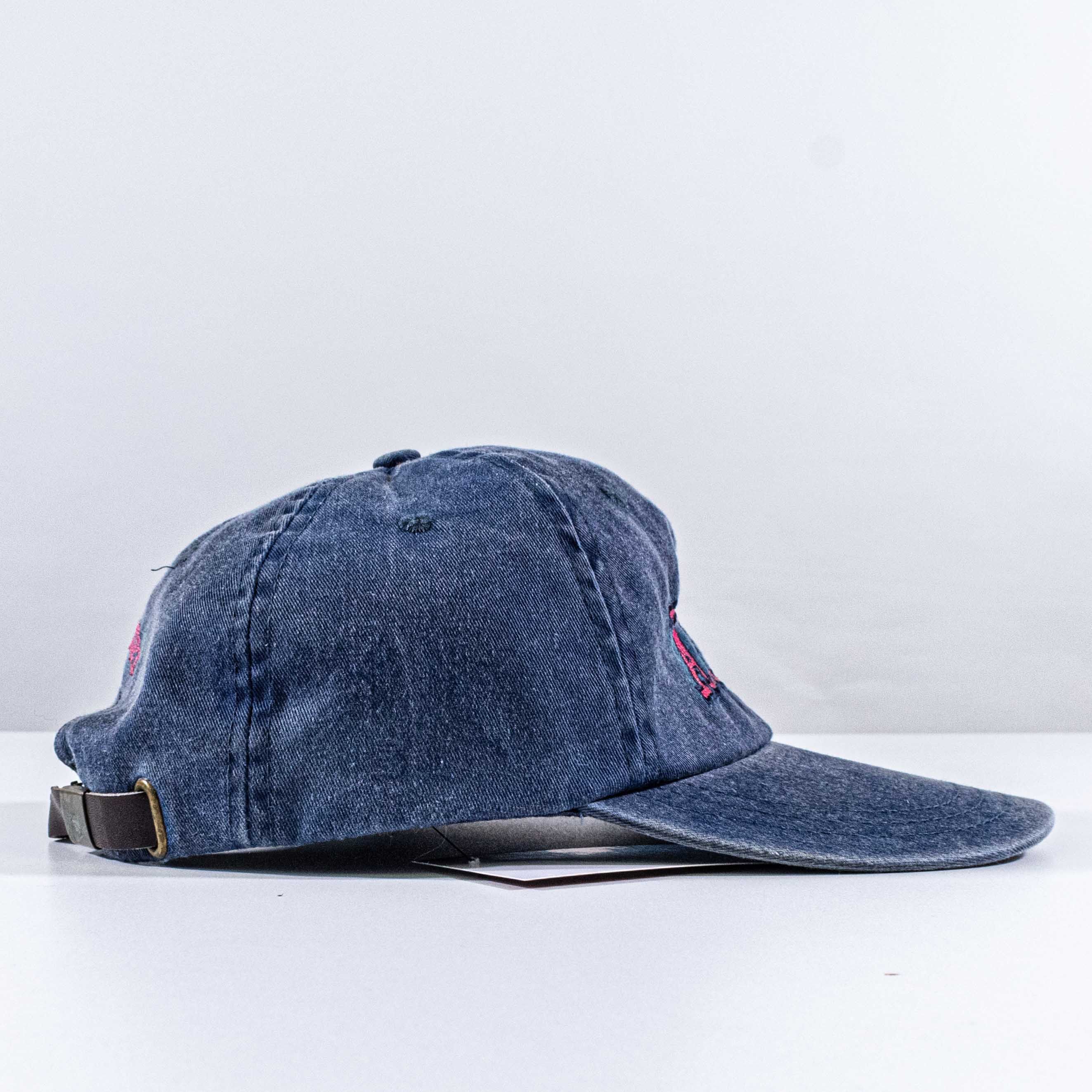 Vintage VTG 90s ACK Nantucket Hat Leather Strap Sun Faded Distressed Size ONE SIZE - 6 Thumbnail